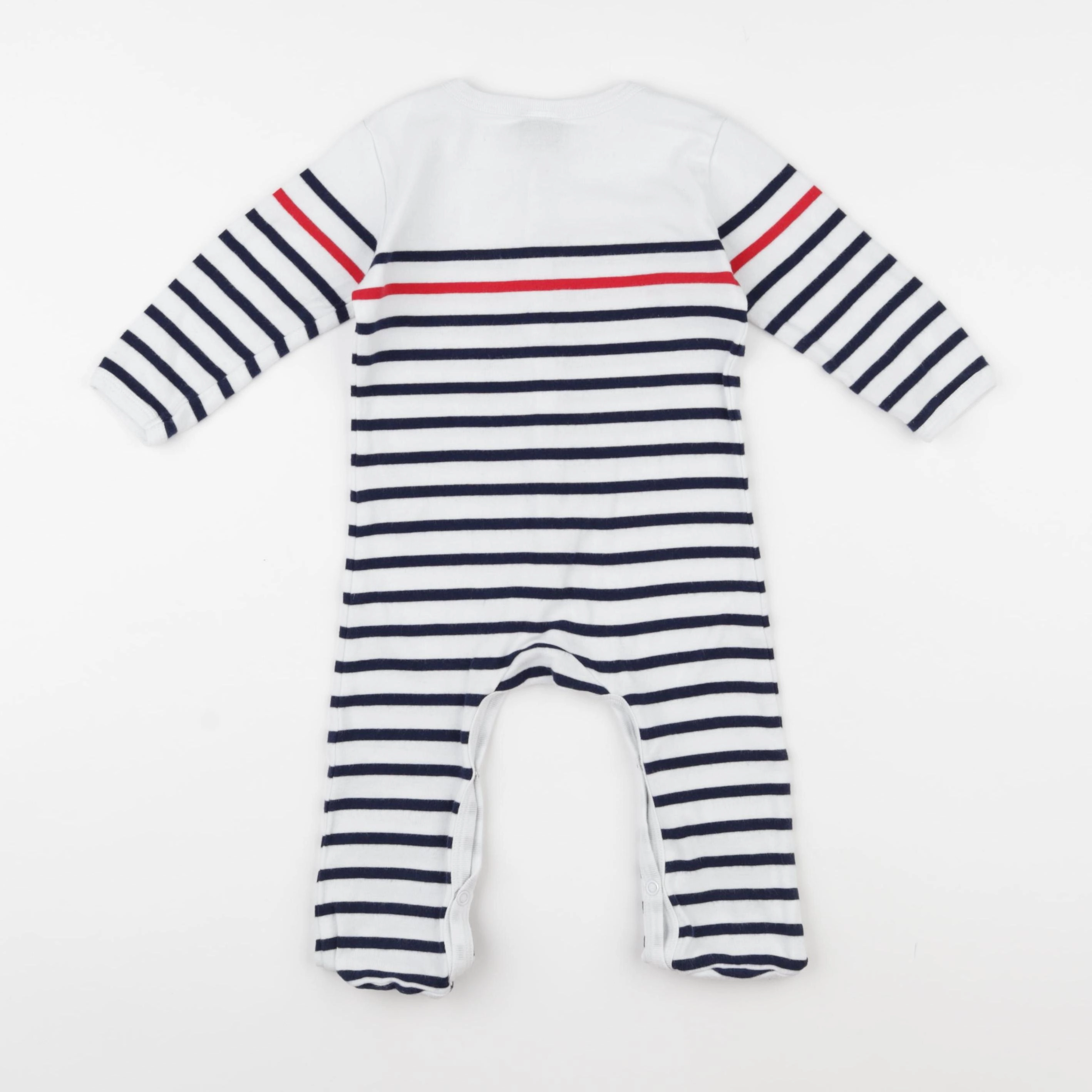 Saint James - pyjama coton blanc - 18 mois