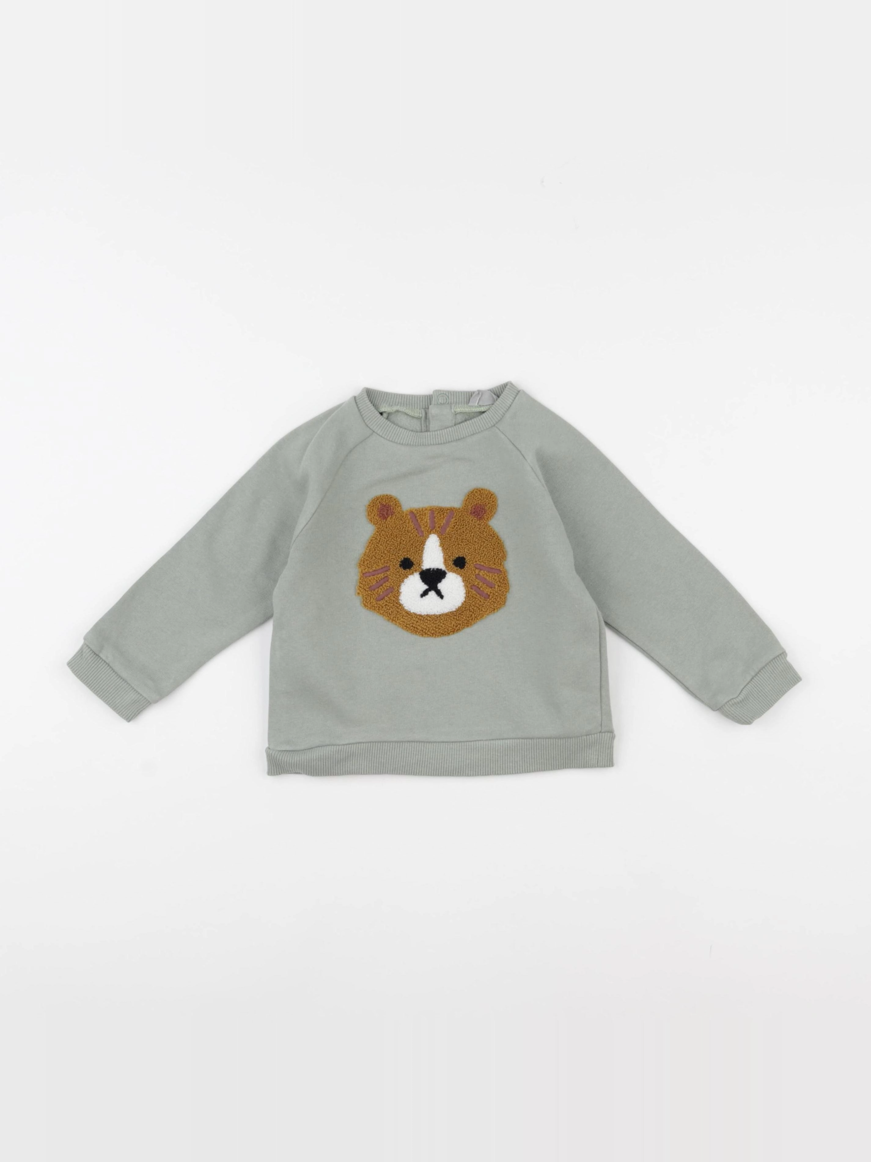 Boutchou - sweat vert - 18 mois