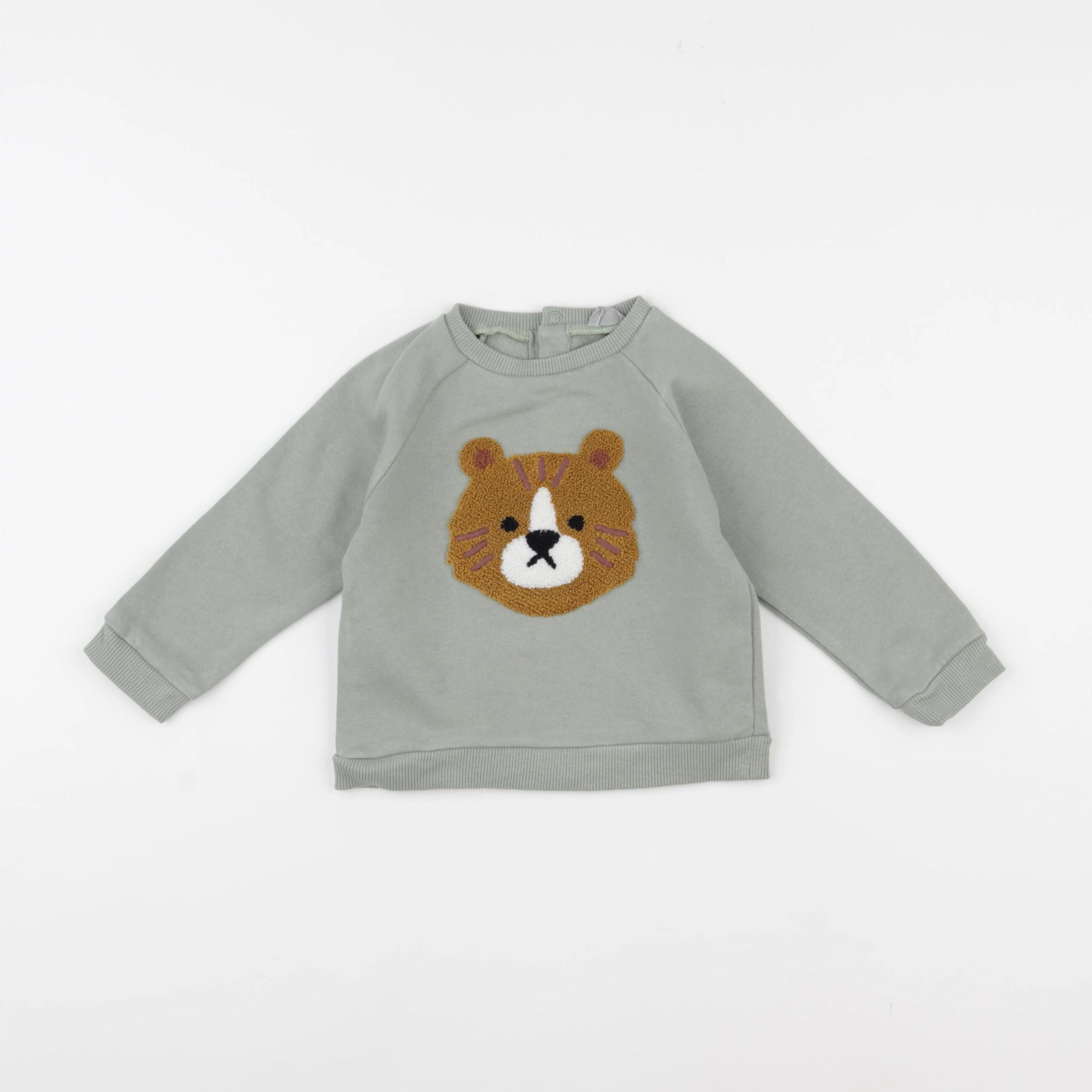 Boutchou - sweat vert - 18 mois