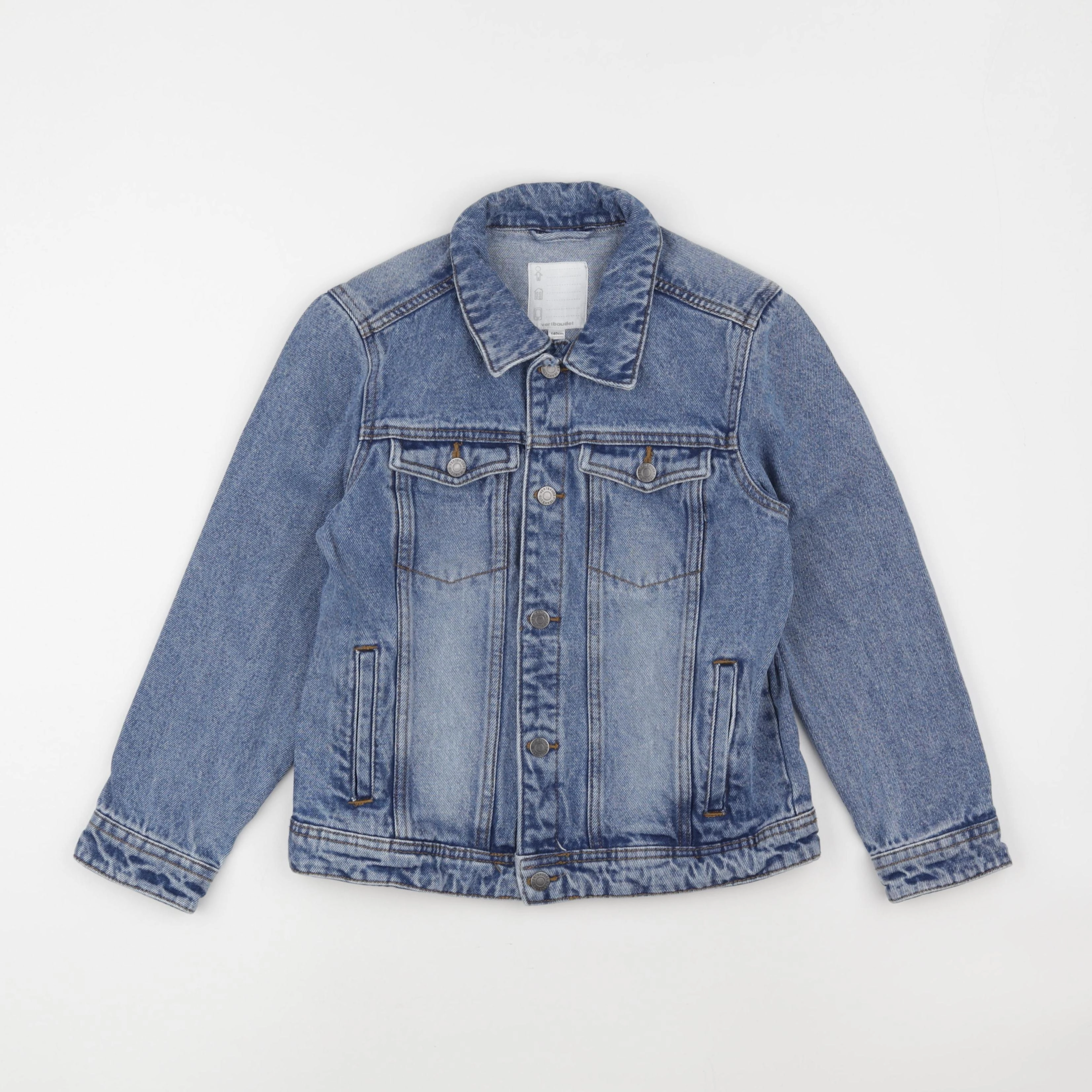 Vertbaudet - veste bleu - 10 ans