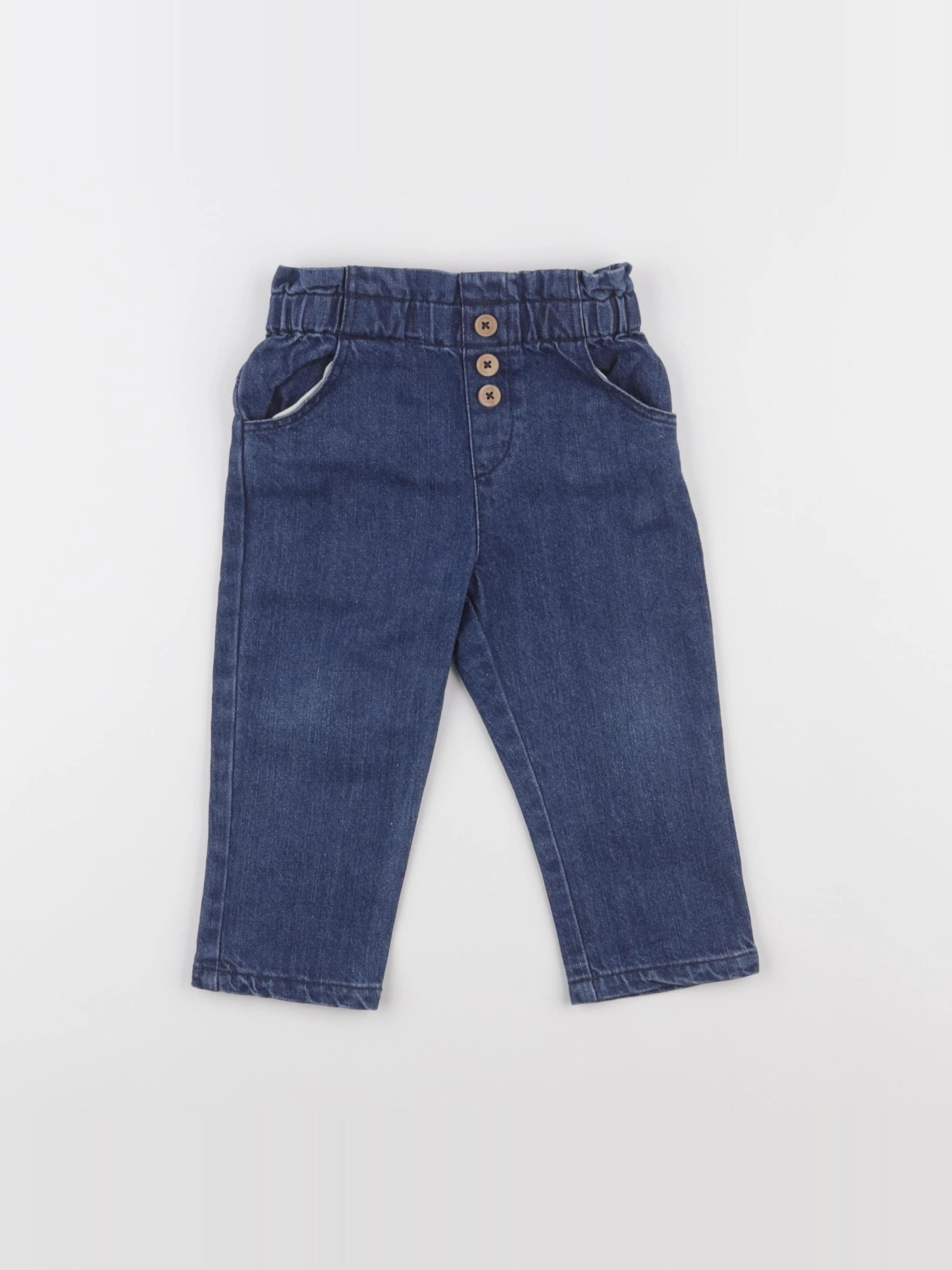 Boutchou - jean bleu - 12 mois
