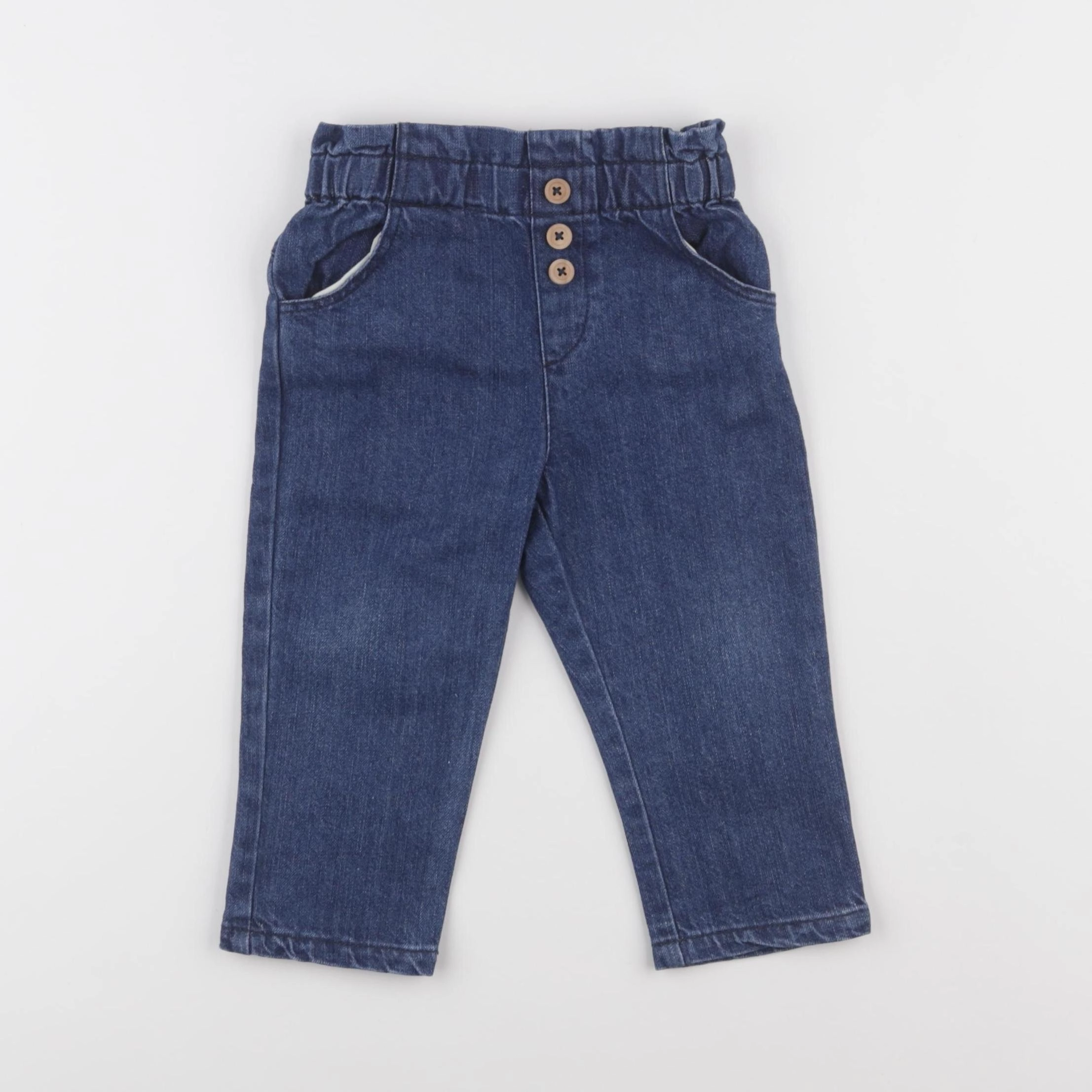Boutchou - jean bleu - 12 mois