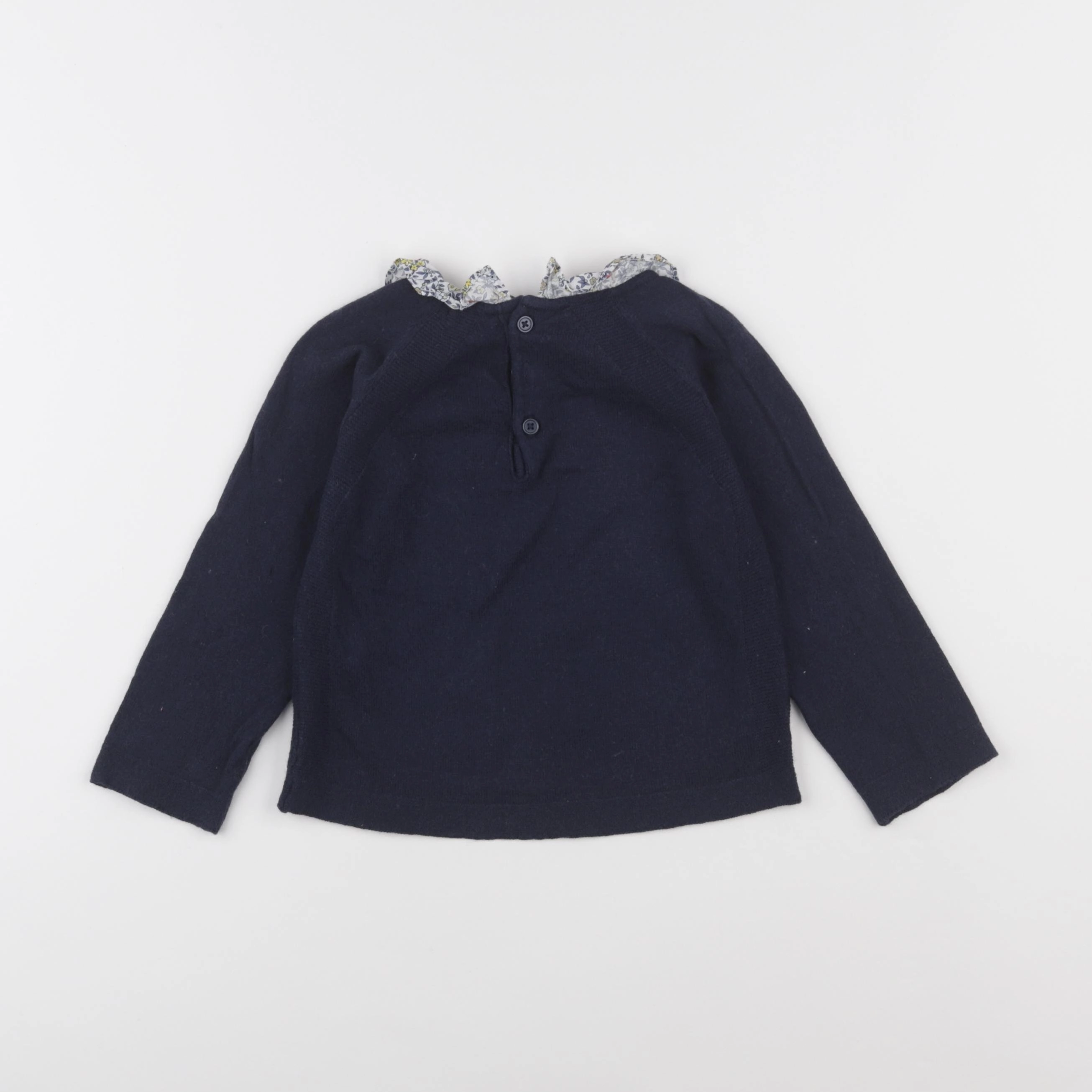 Boutchou - pull bleu - 36 mois