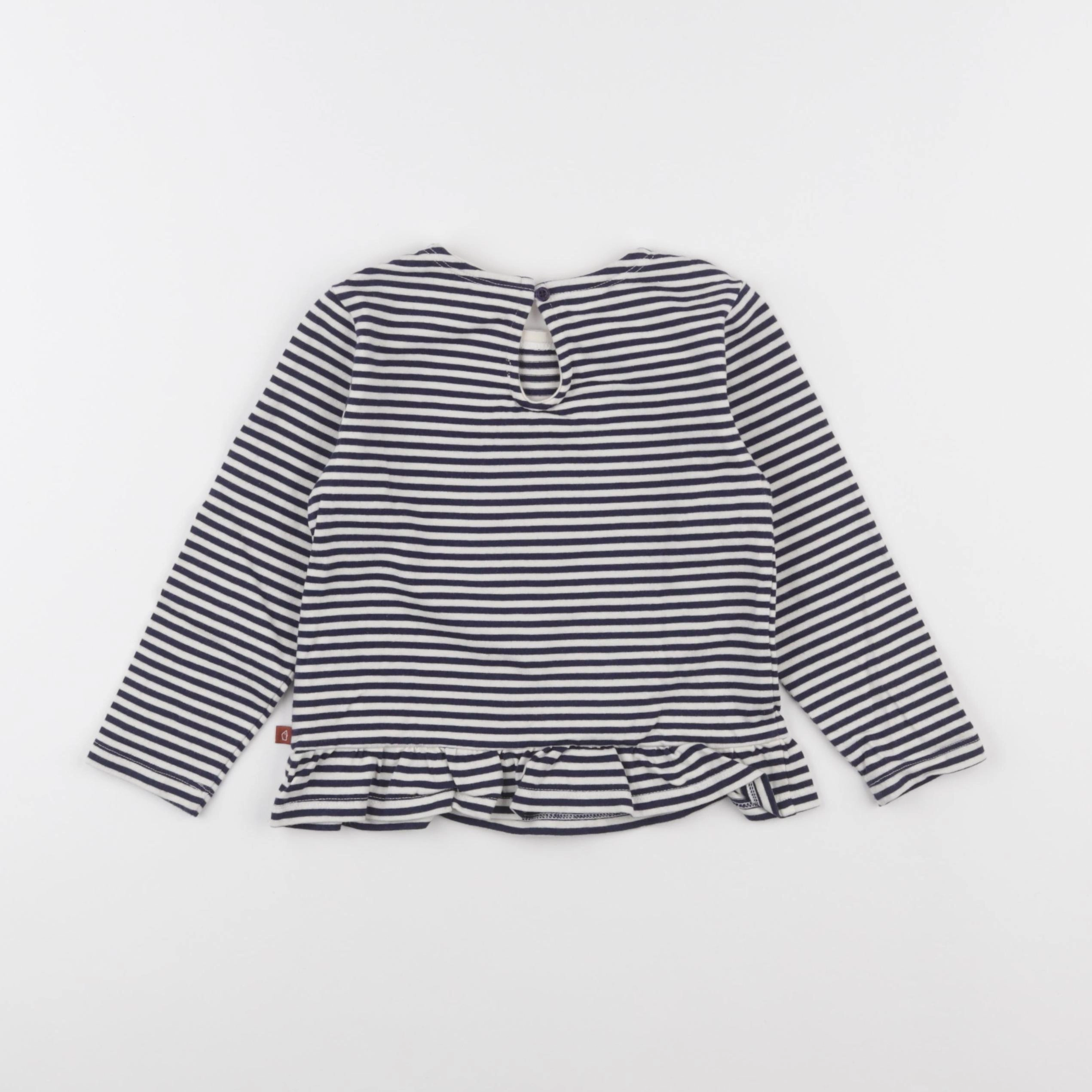 Cadet Rousselle - sweat bleu - 36 mois