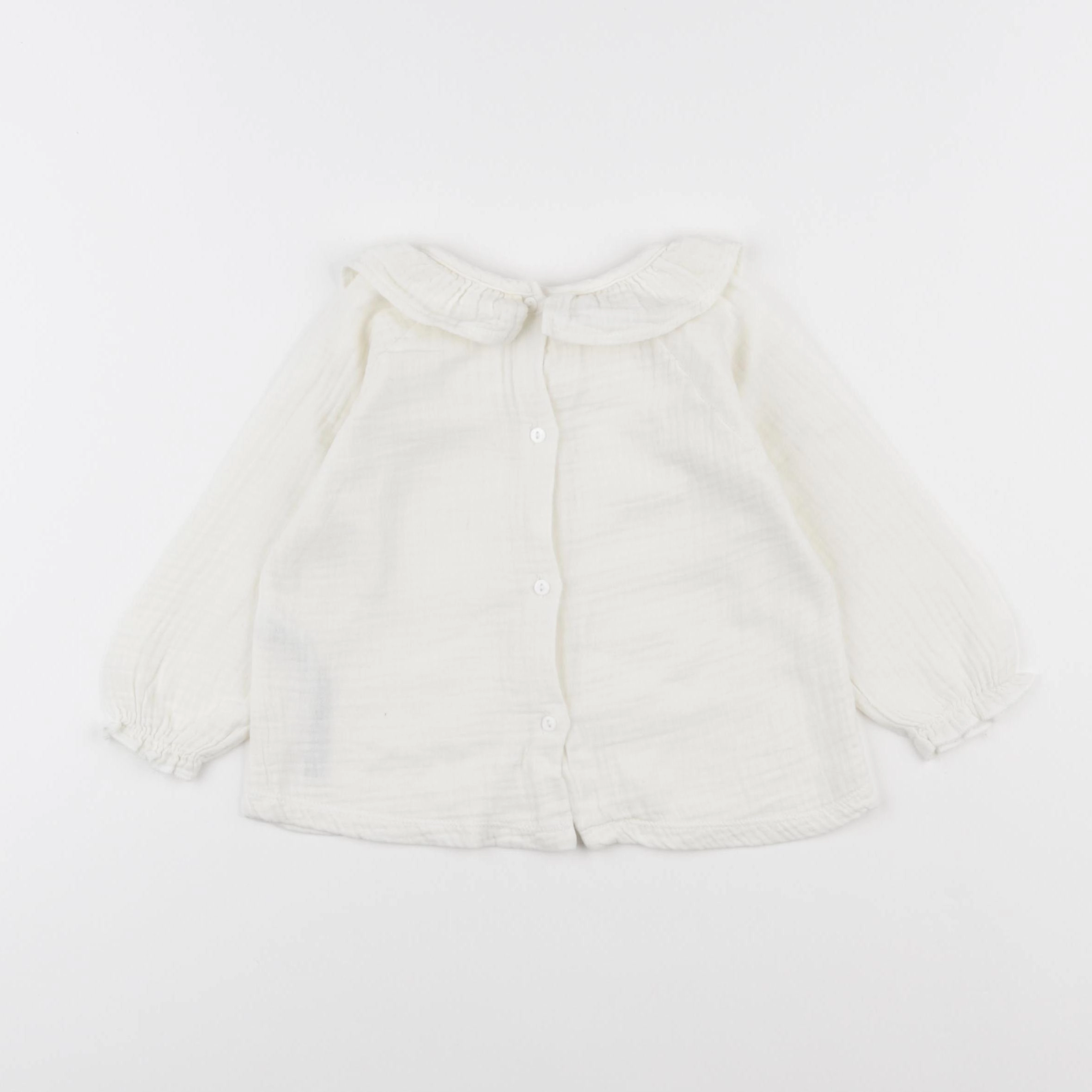 Zara - blouse beige - 9/12 mois