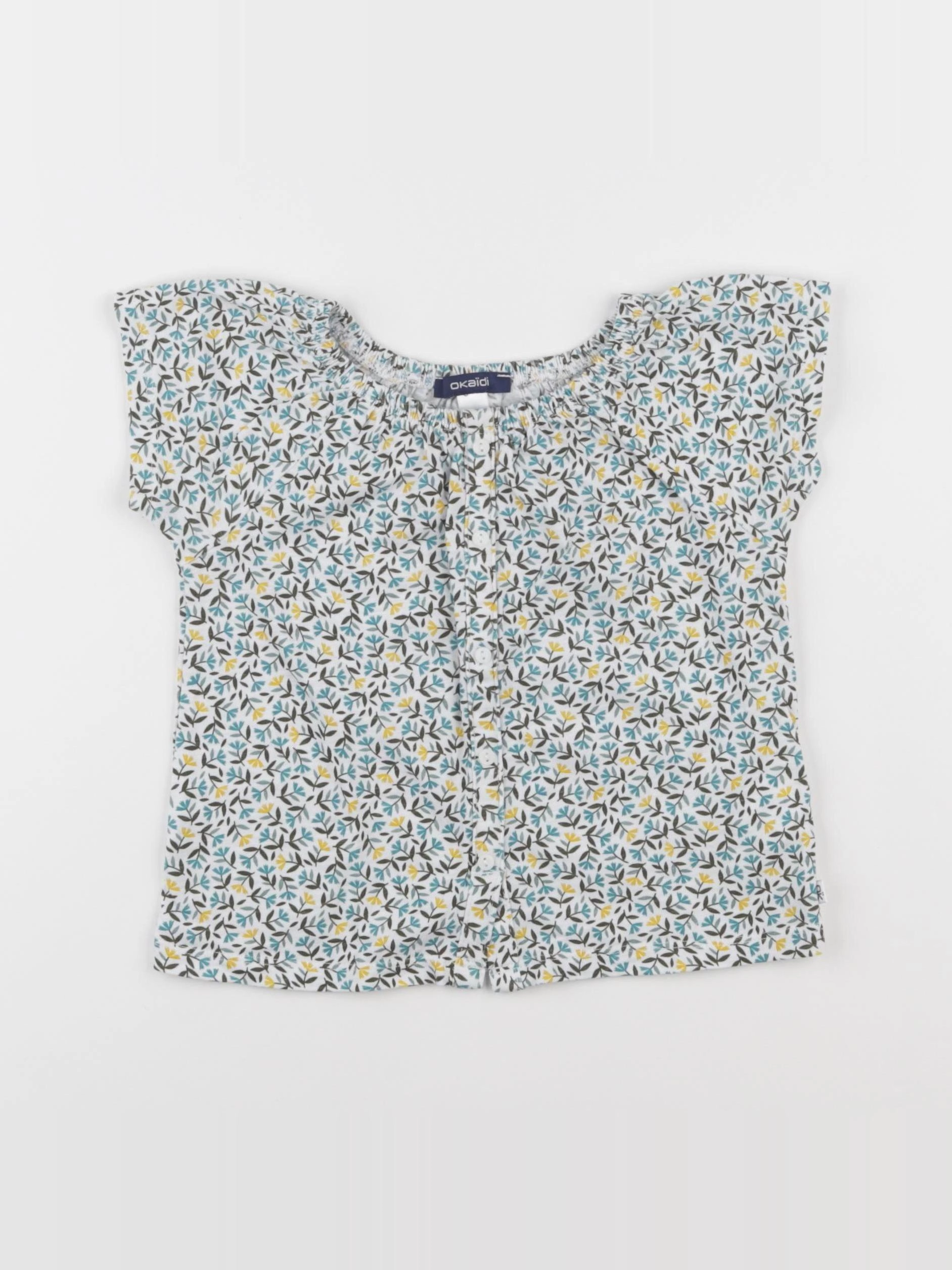 Okaidi - tee-shirt blanc - 3 ans