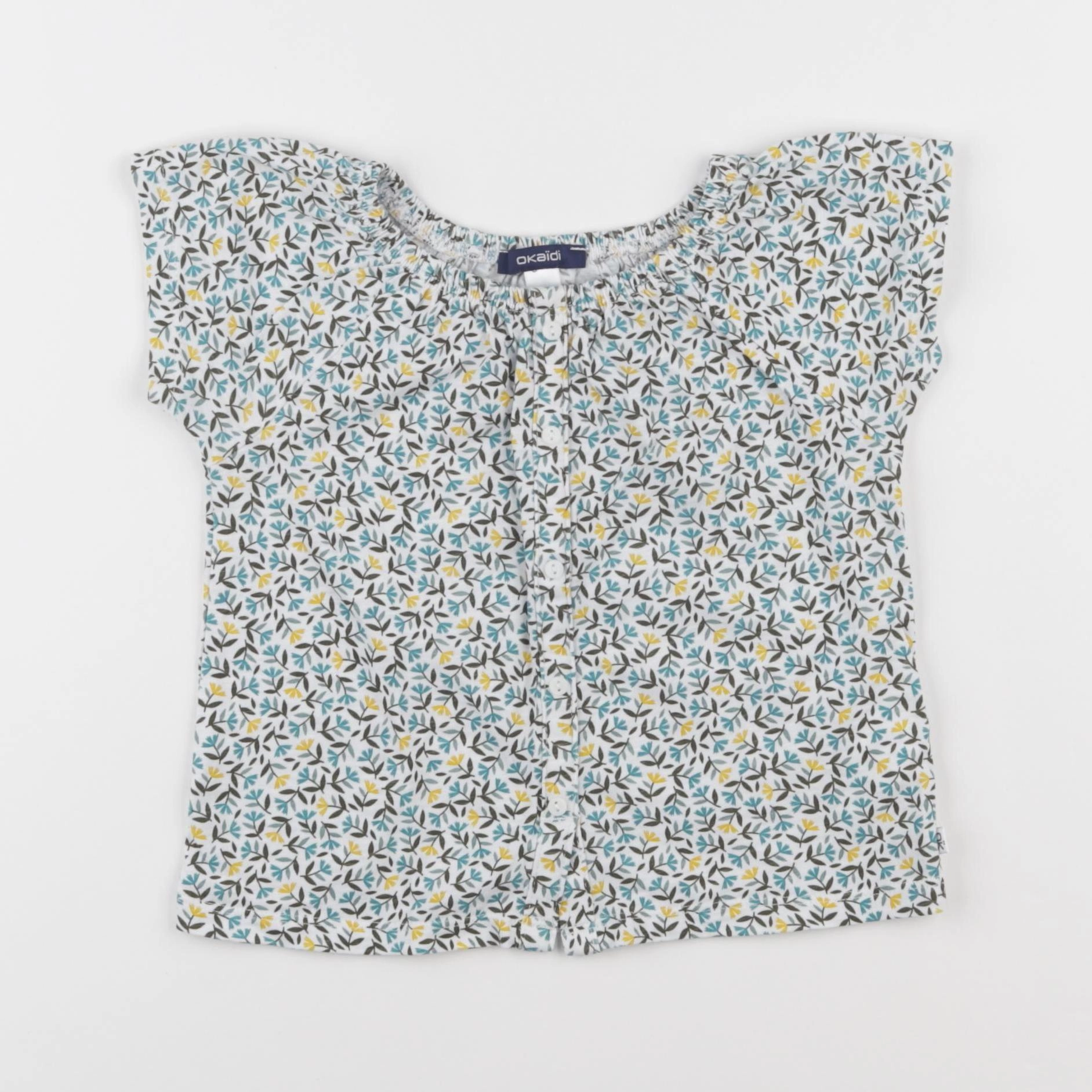 Okaidi - tee-shirt blanc - 3 ans