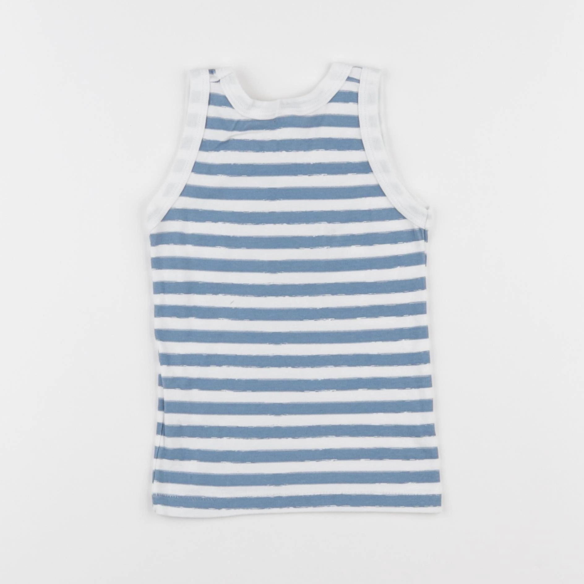Petit Bateau - maillot de corps bleu - 3 ans