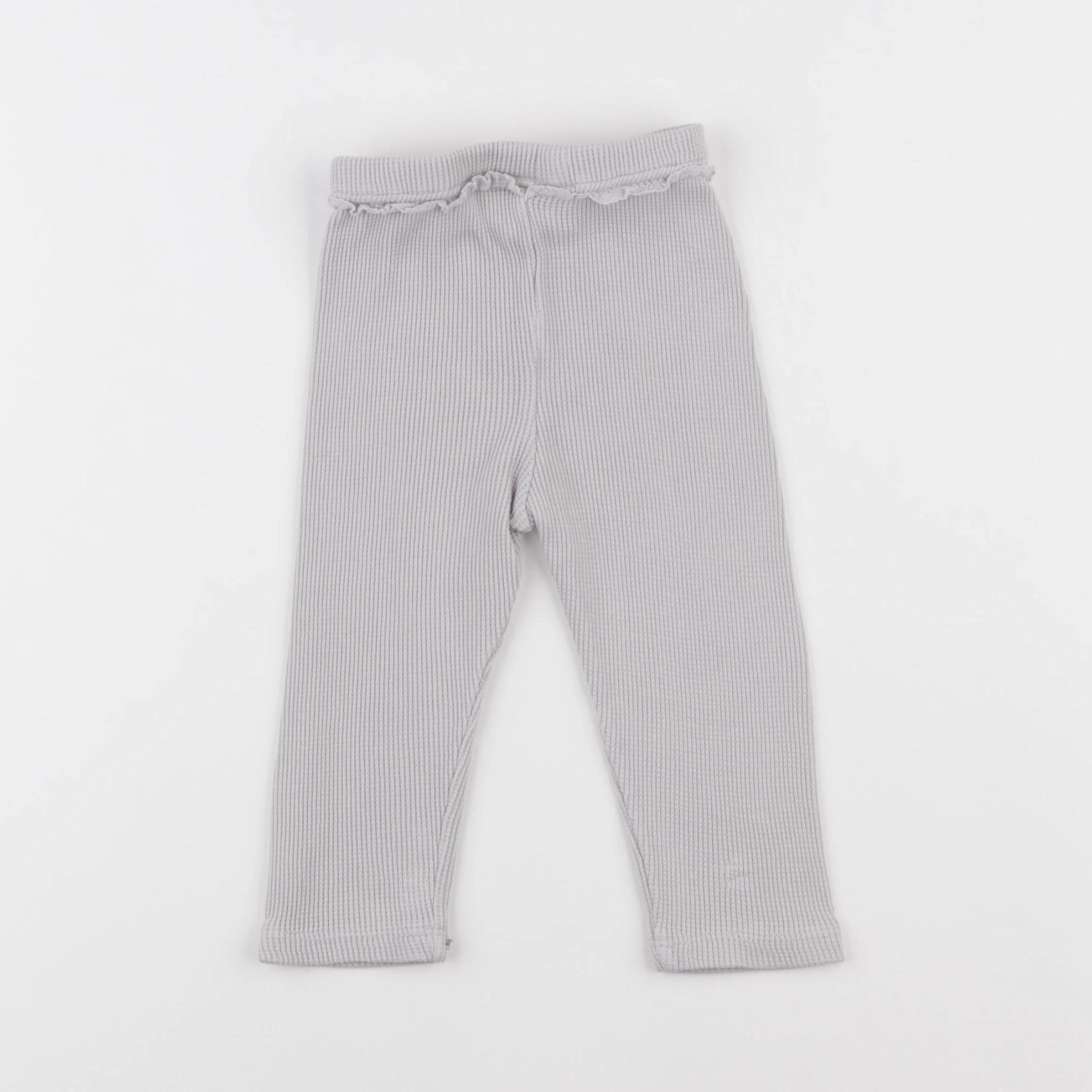 Zara - legging gris - 9/12 mois
