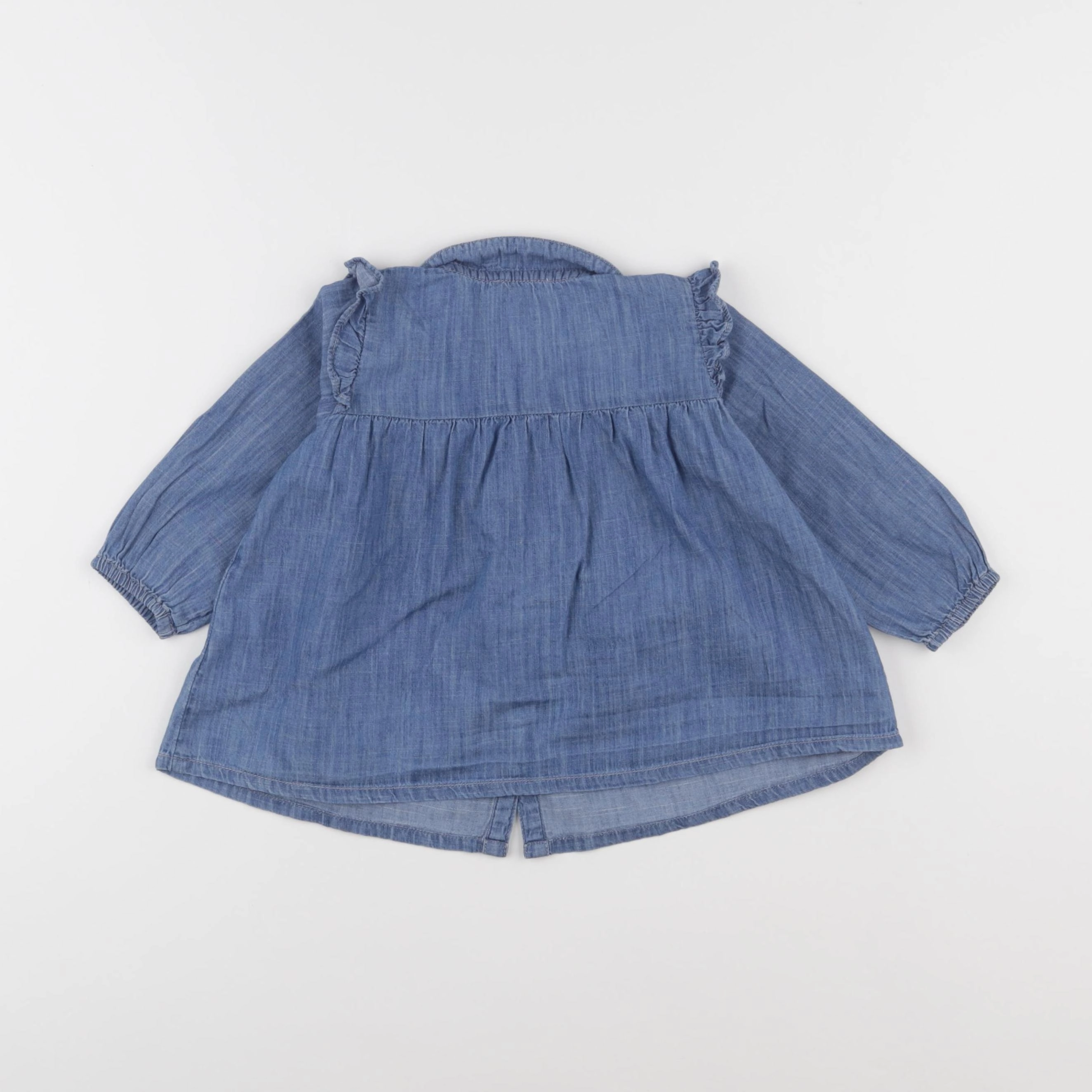 Boutchou - blouse bleu - 18 mois