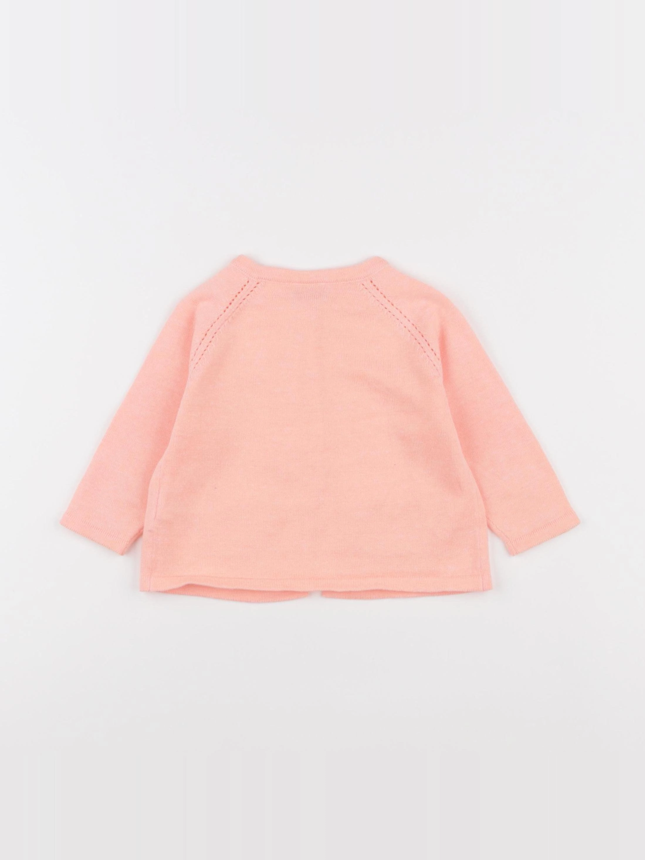 Tape à l'oeil - gilet orange fluo - 9 mois