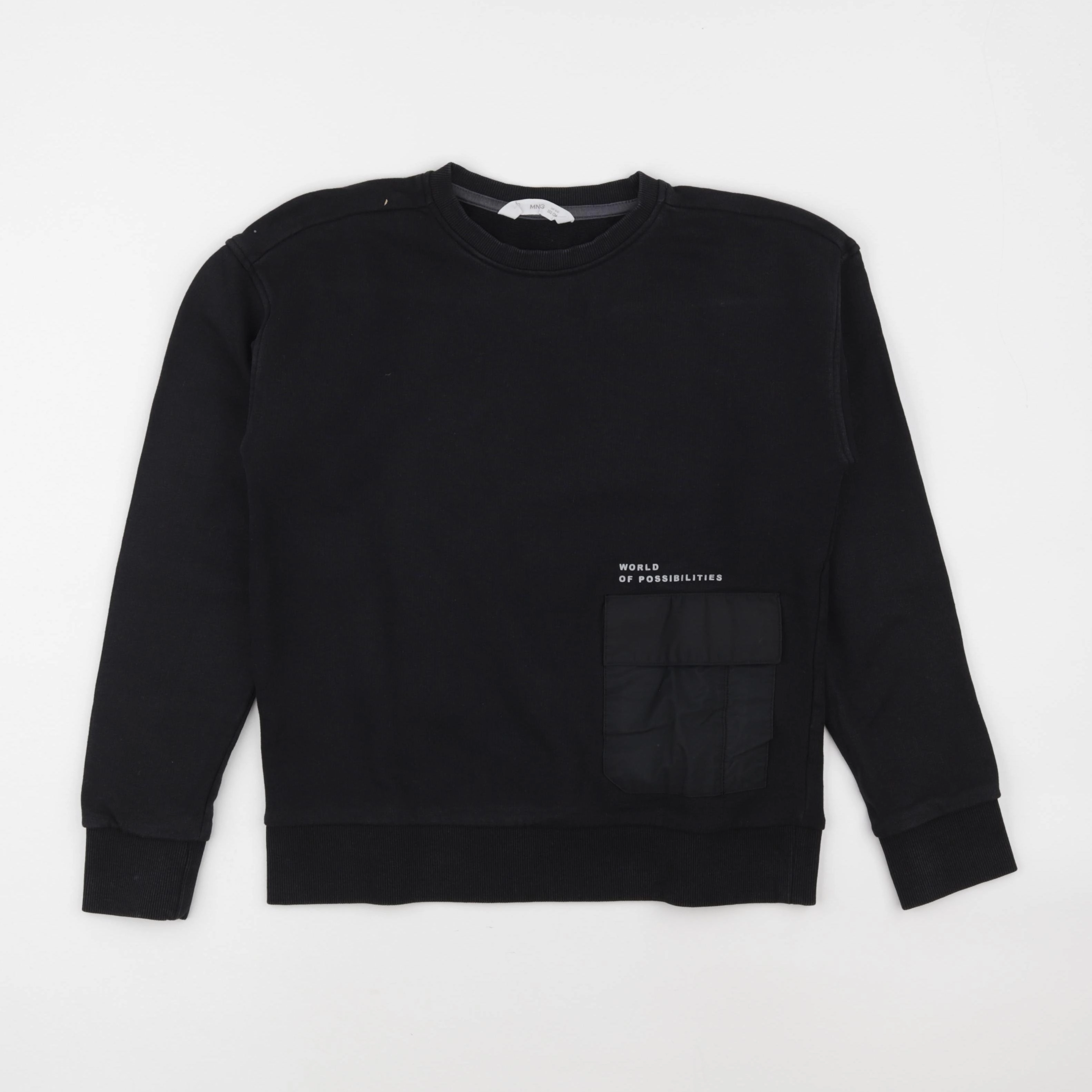 Mango - sweat noir - 11/12 ans