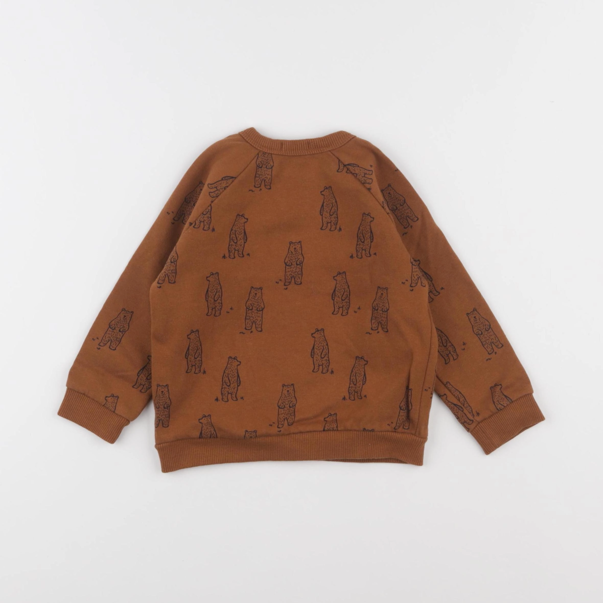 Boutchou - sweat marron - 24 mois