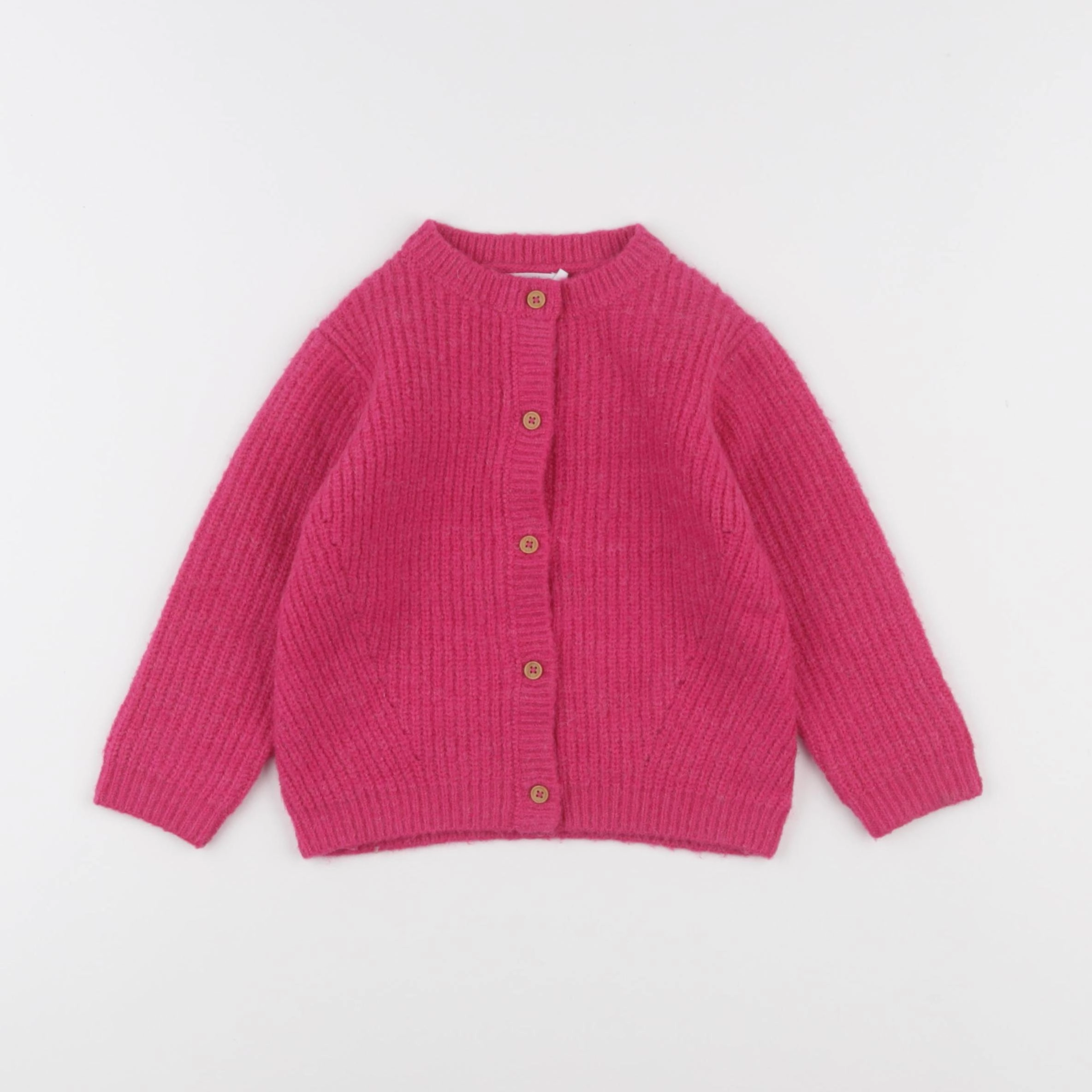 Boutchou - gilet rose - 18 mois