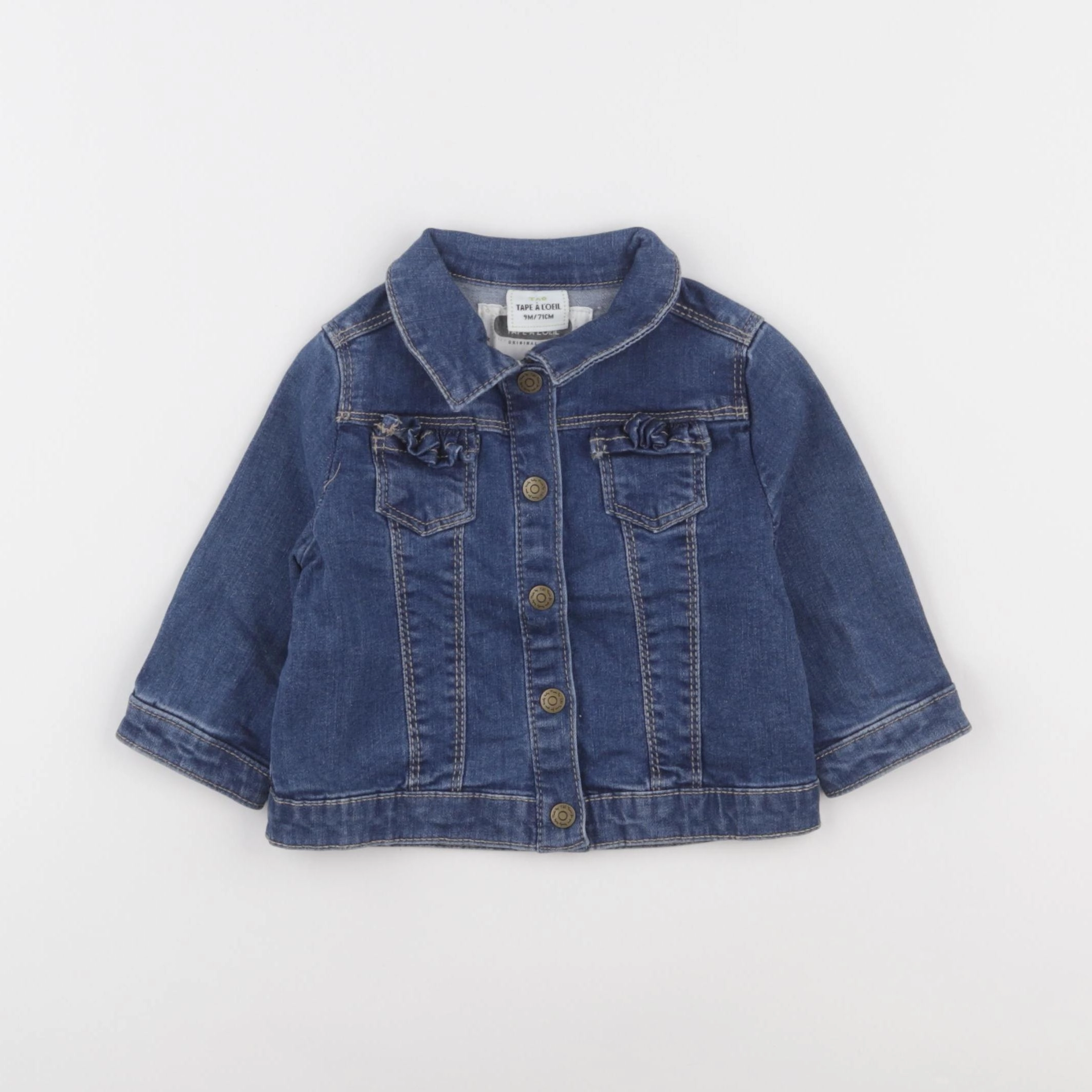 Tape à l'oeil - veste bleu - 9 mois