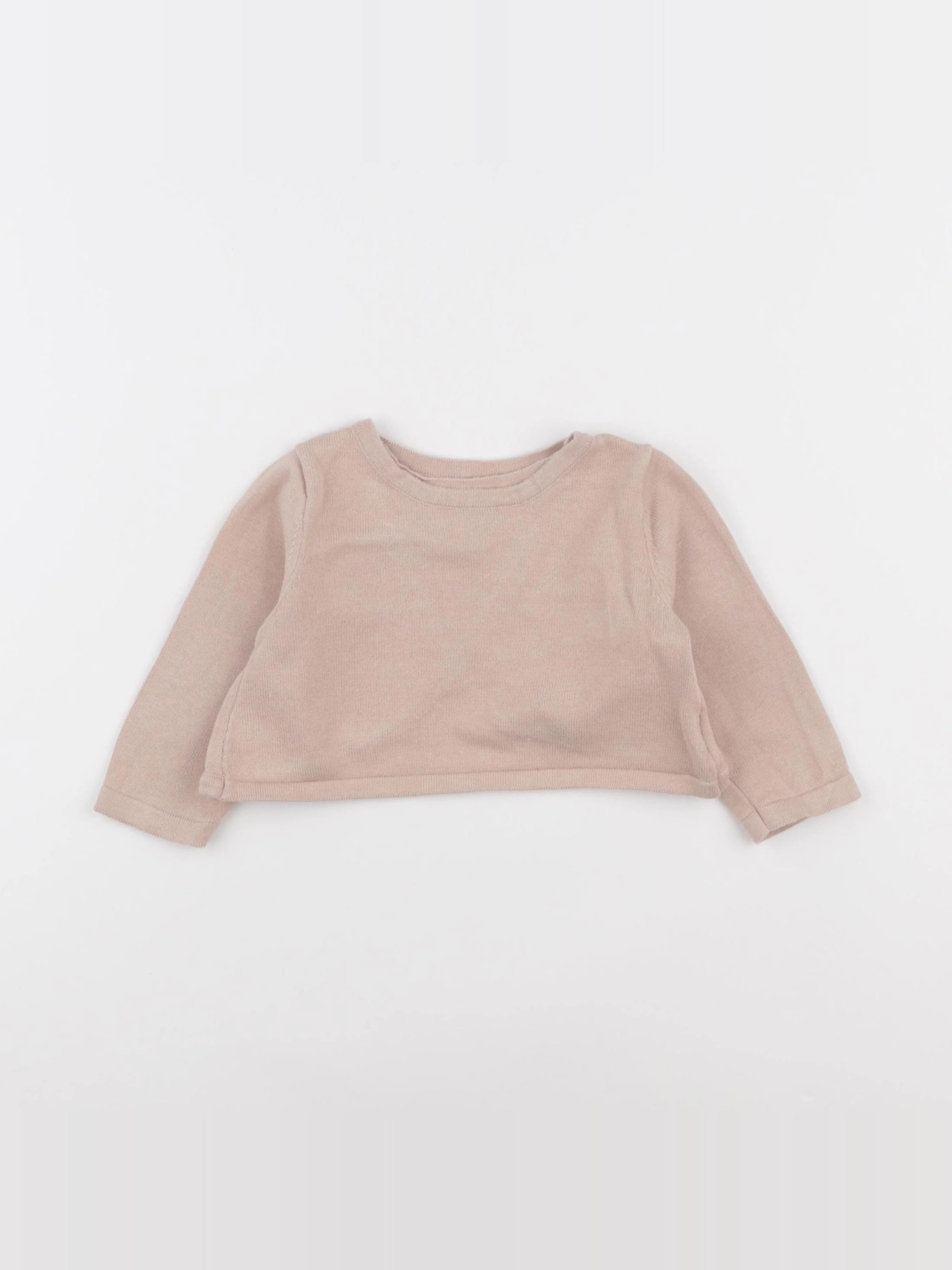 Tape à l'oeil - pull rose - 9 mois