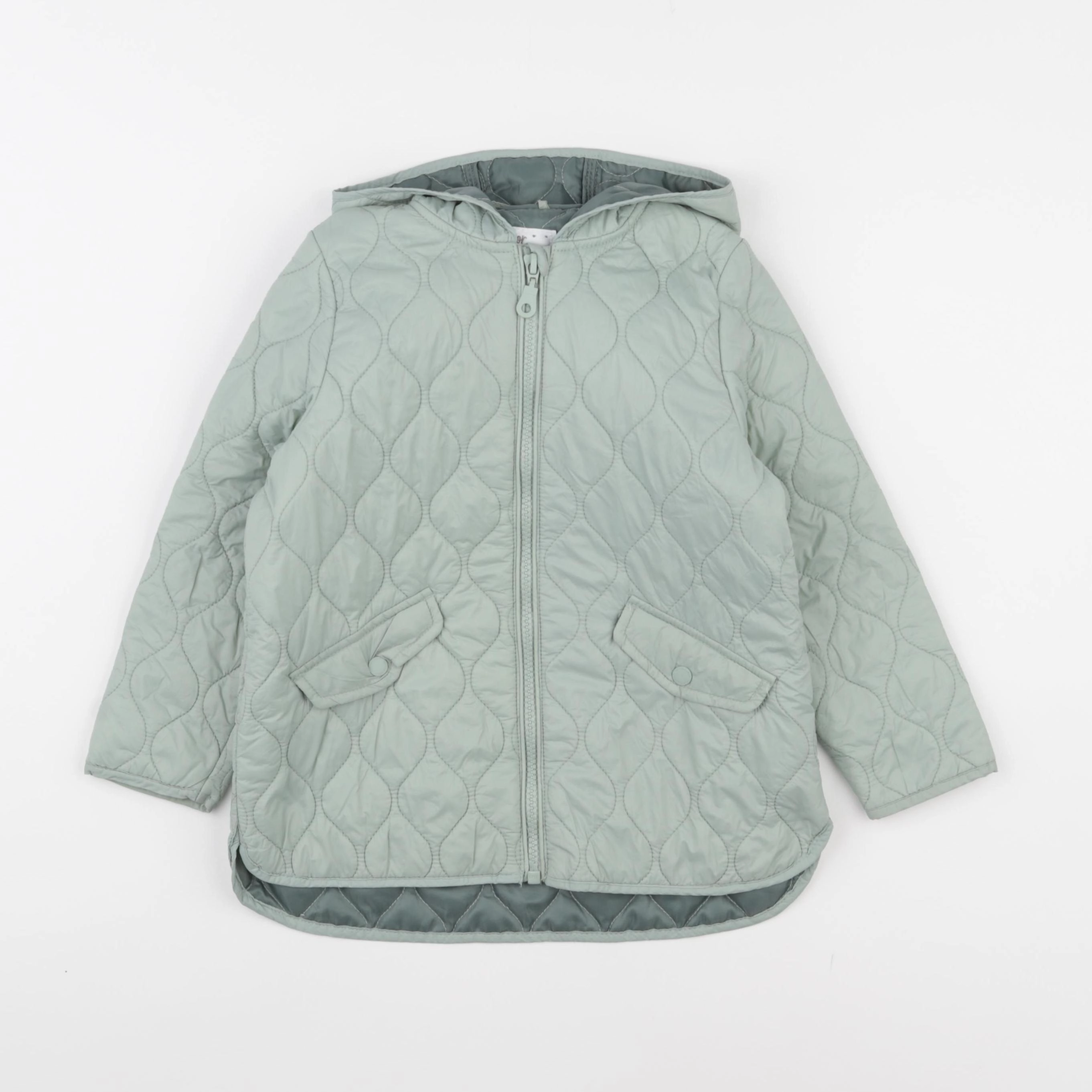 Vertbaudet - doudoune vert - 4 ans