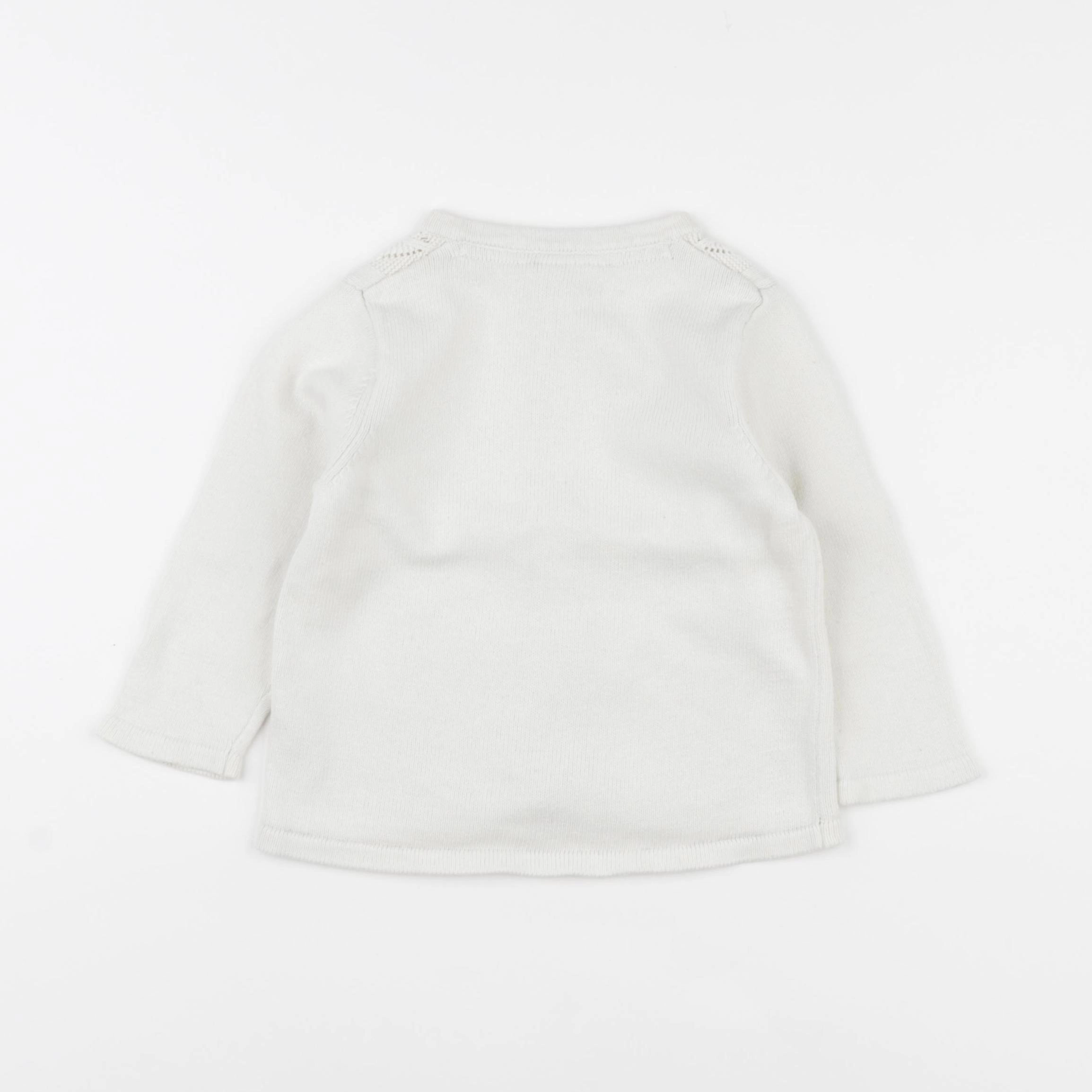 Tape à l'oeil - gilet blanc - 24 mois