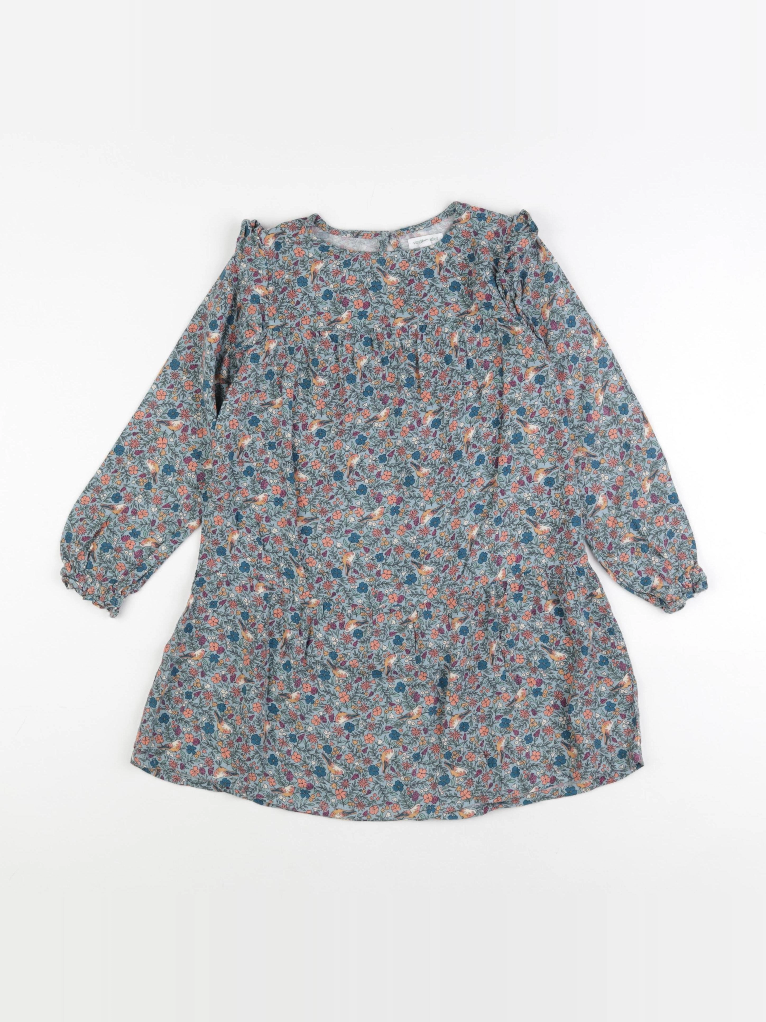 Vertbaudet - robe bleu - 6 ans