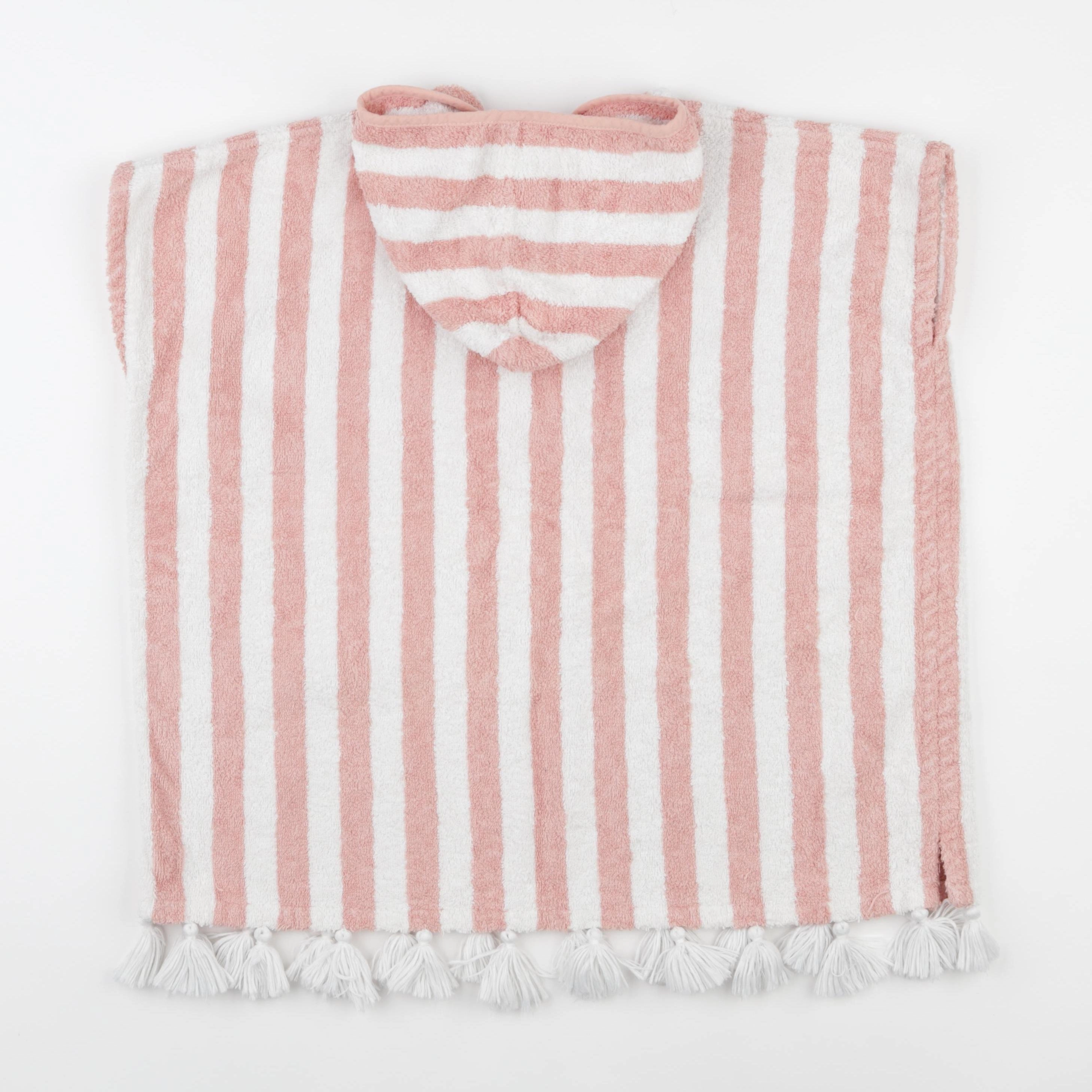 Vertbaudet - cape de bain rose - 24/36 mois