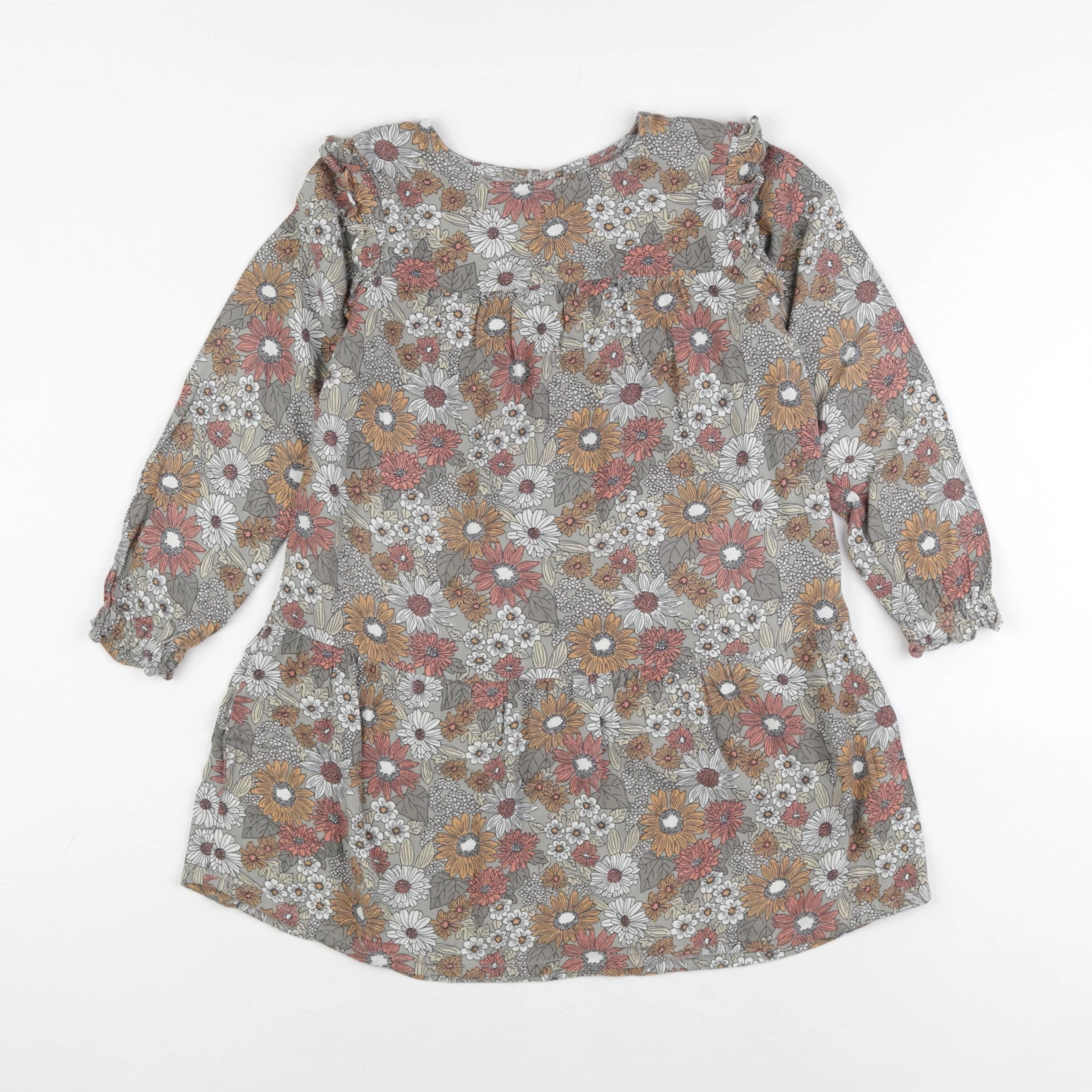 Vertbaudet - robe vert - 6 ans