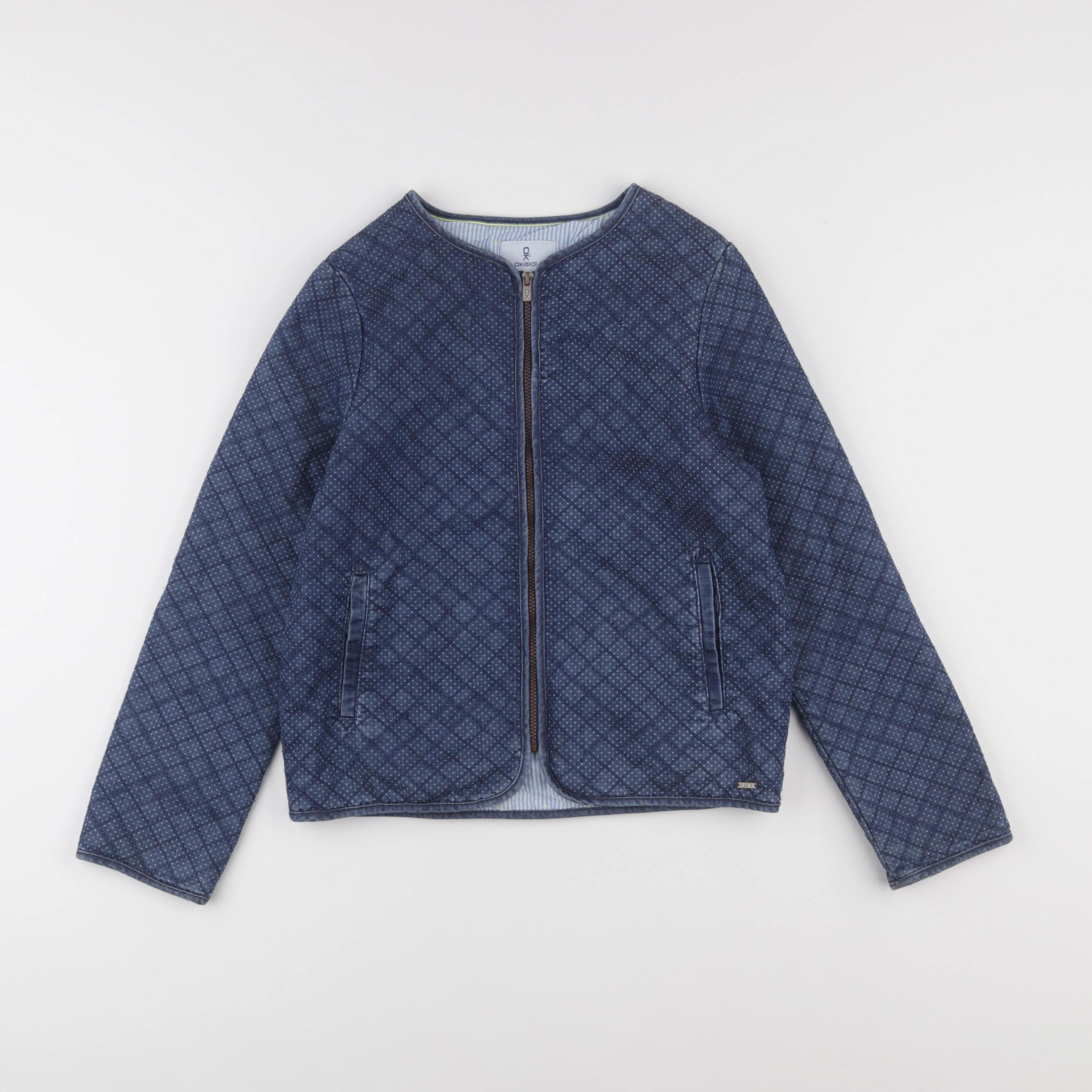 Okaidi - veste bleu - 10 ans