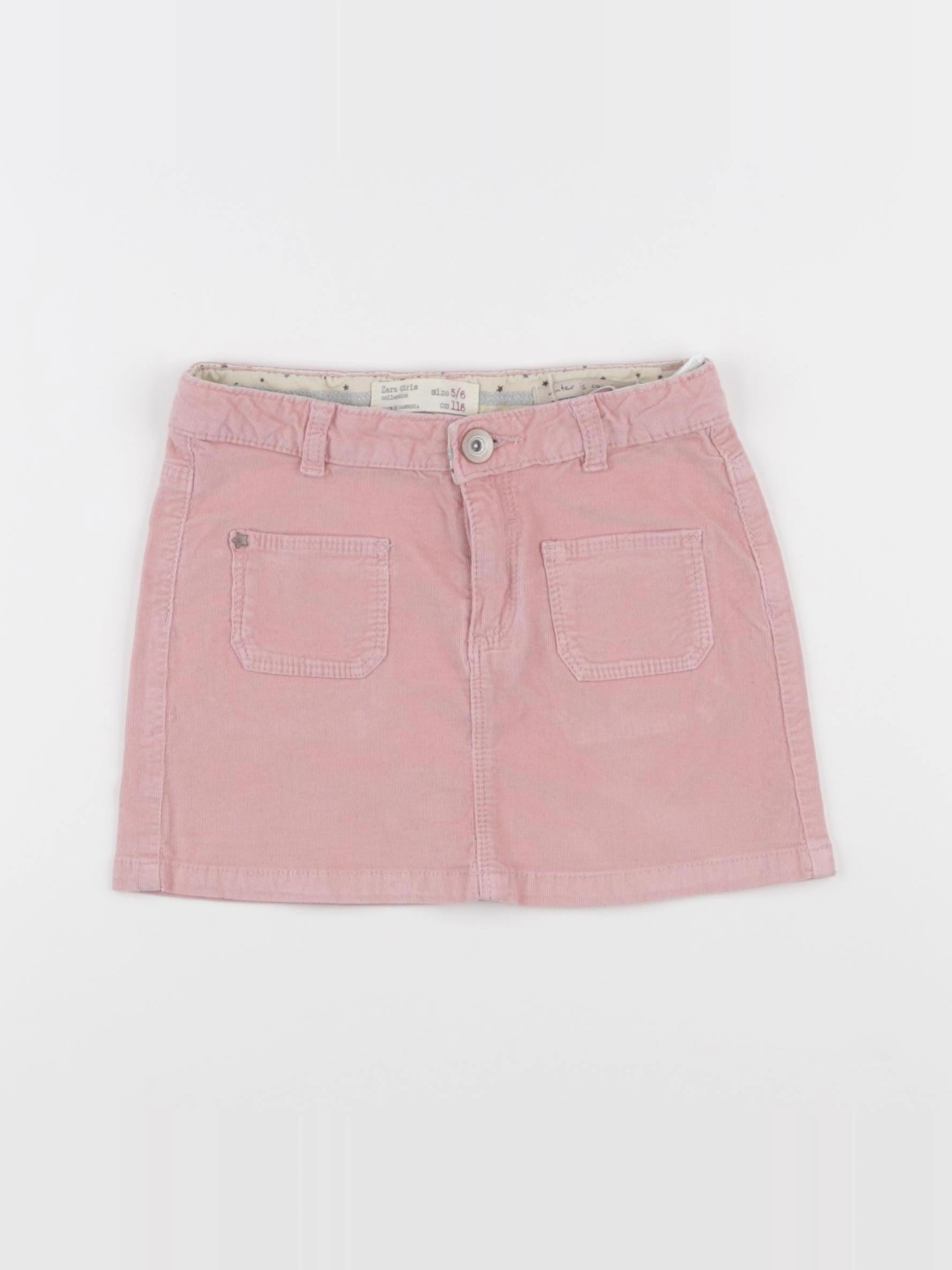 Zara - jupe rose - 5/6 ans