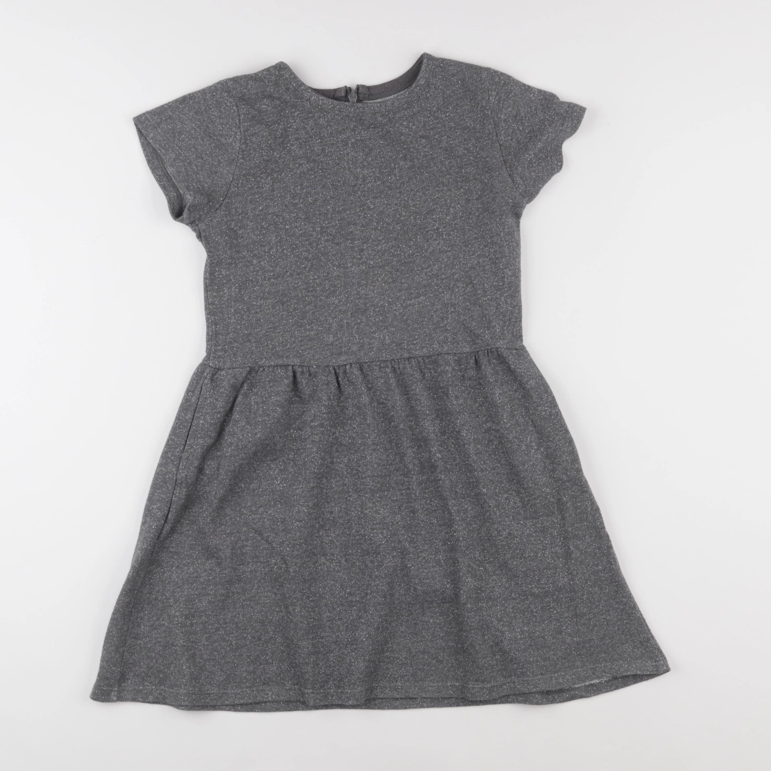 Monoprix - robe gris - 10 ans