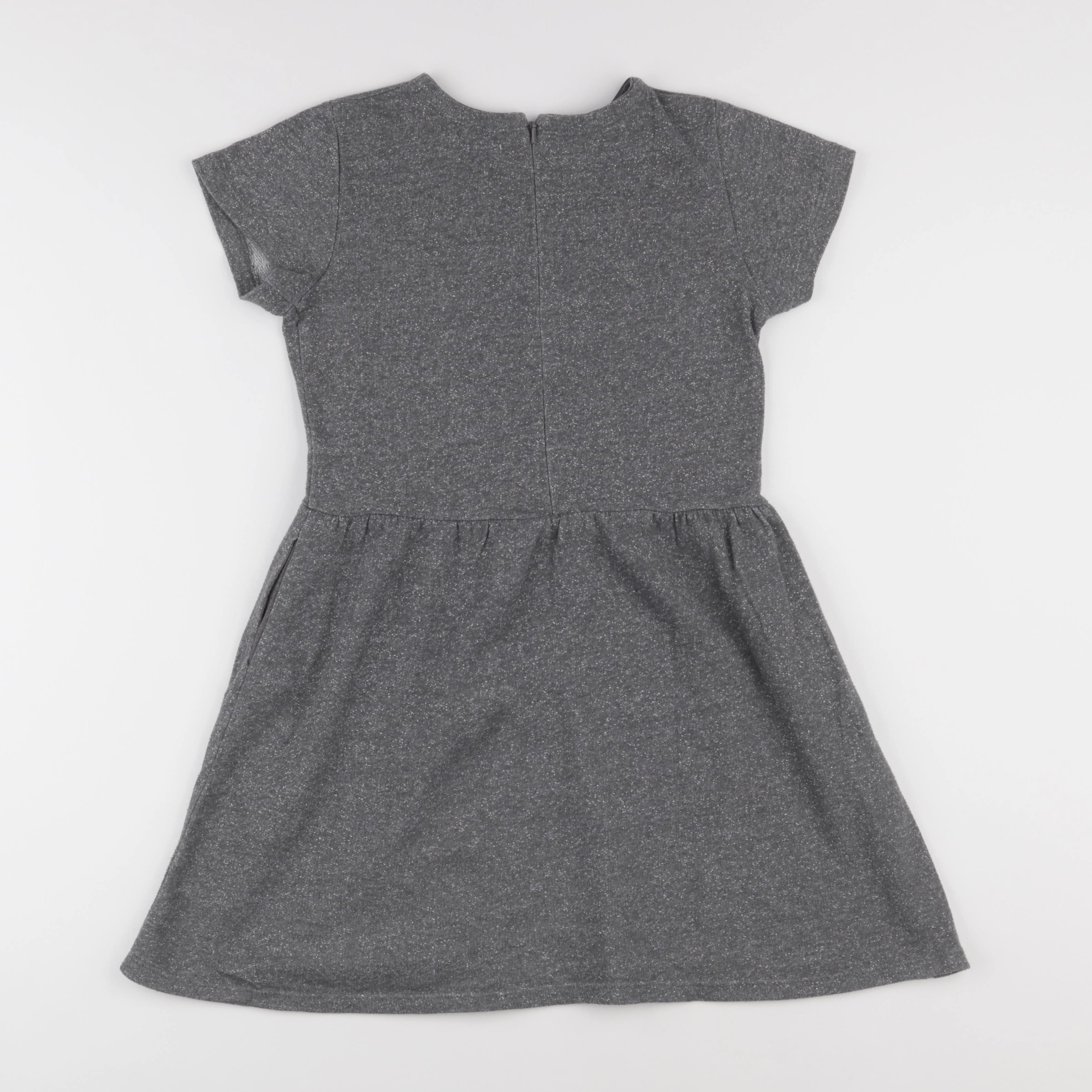 Monoprix - robe gris - 10 ans