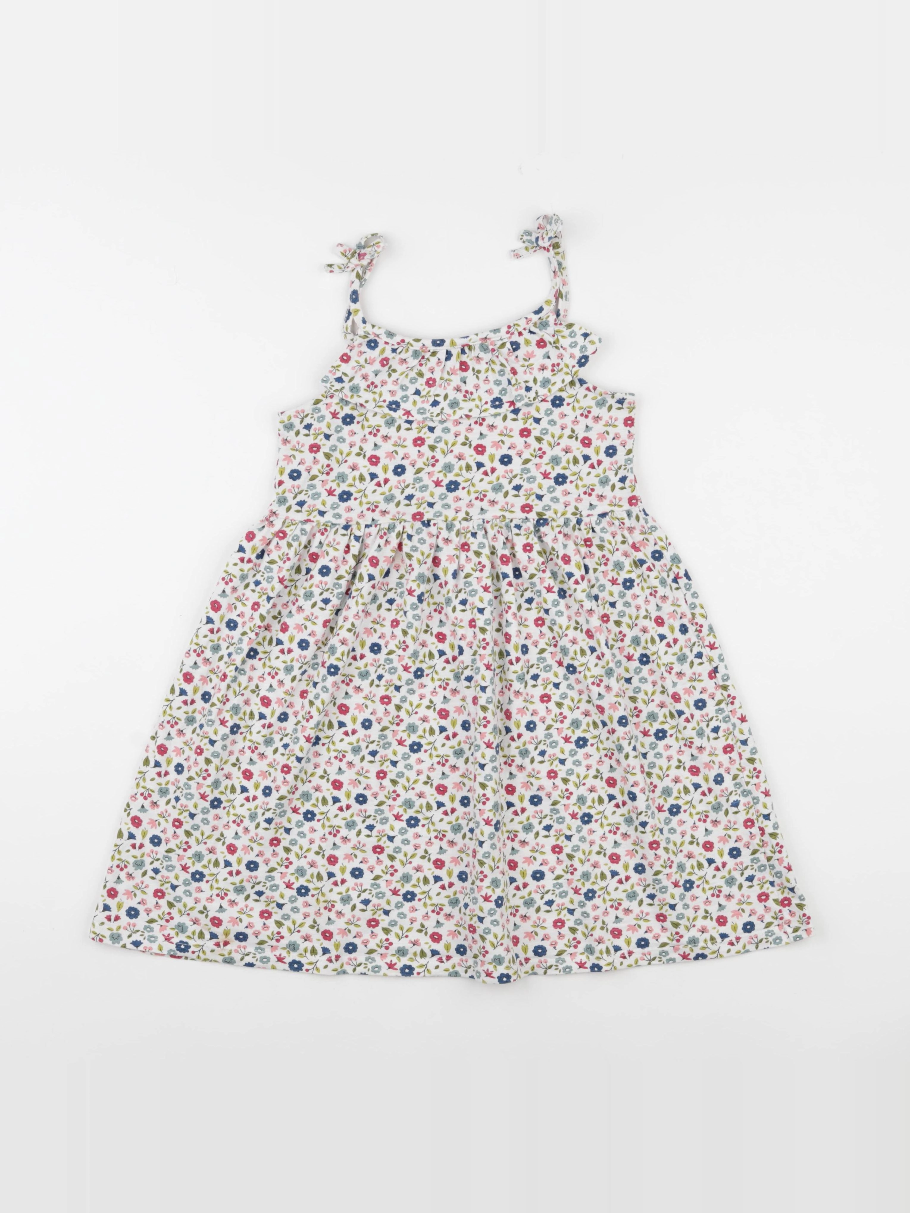 Vertbaudet - robe blanc - 8 ans