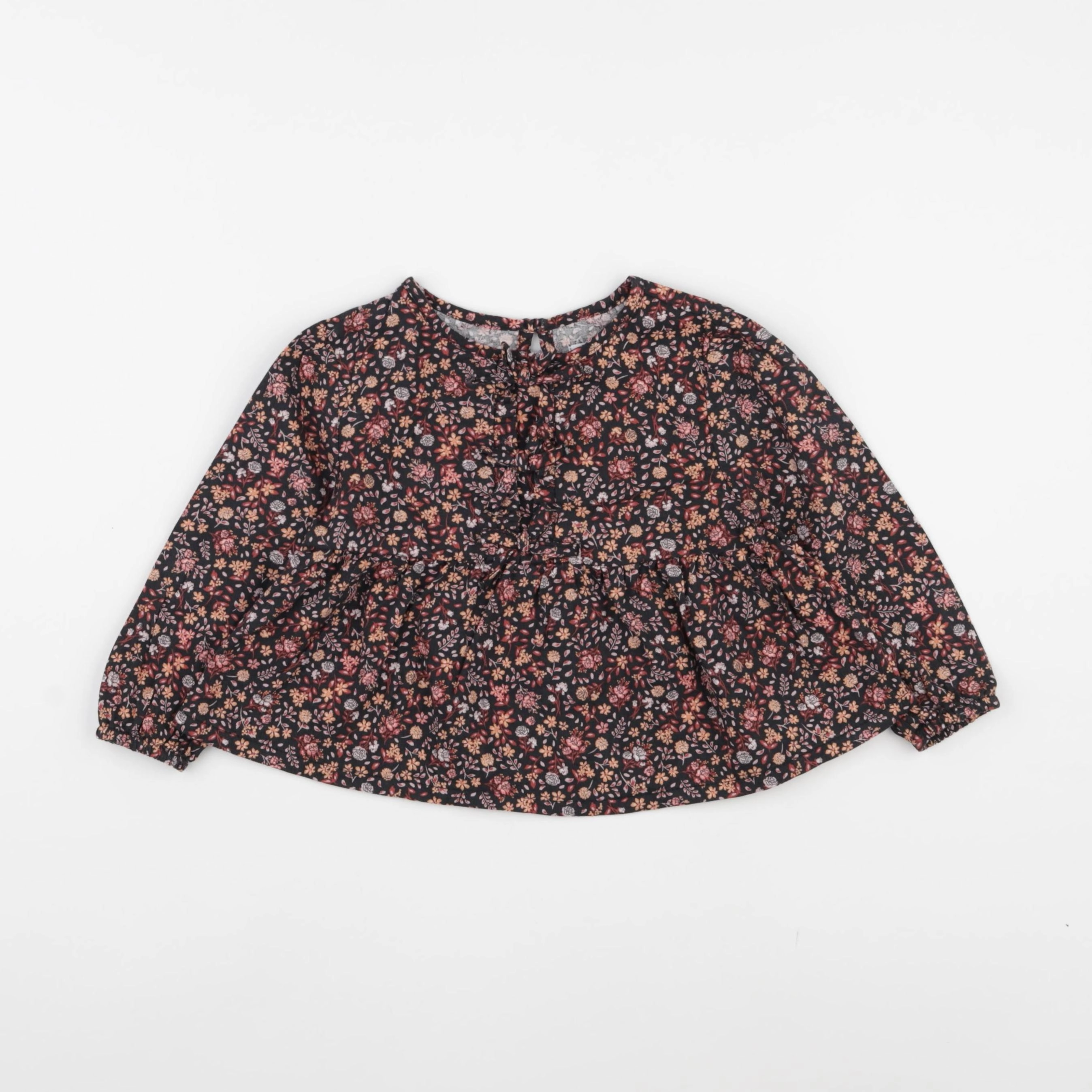 Vertbaudet - blouse noir - 2 ans