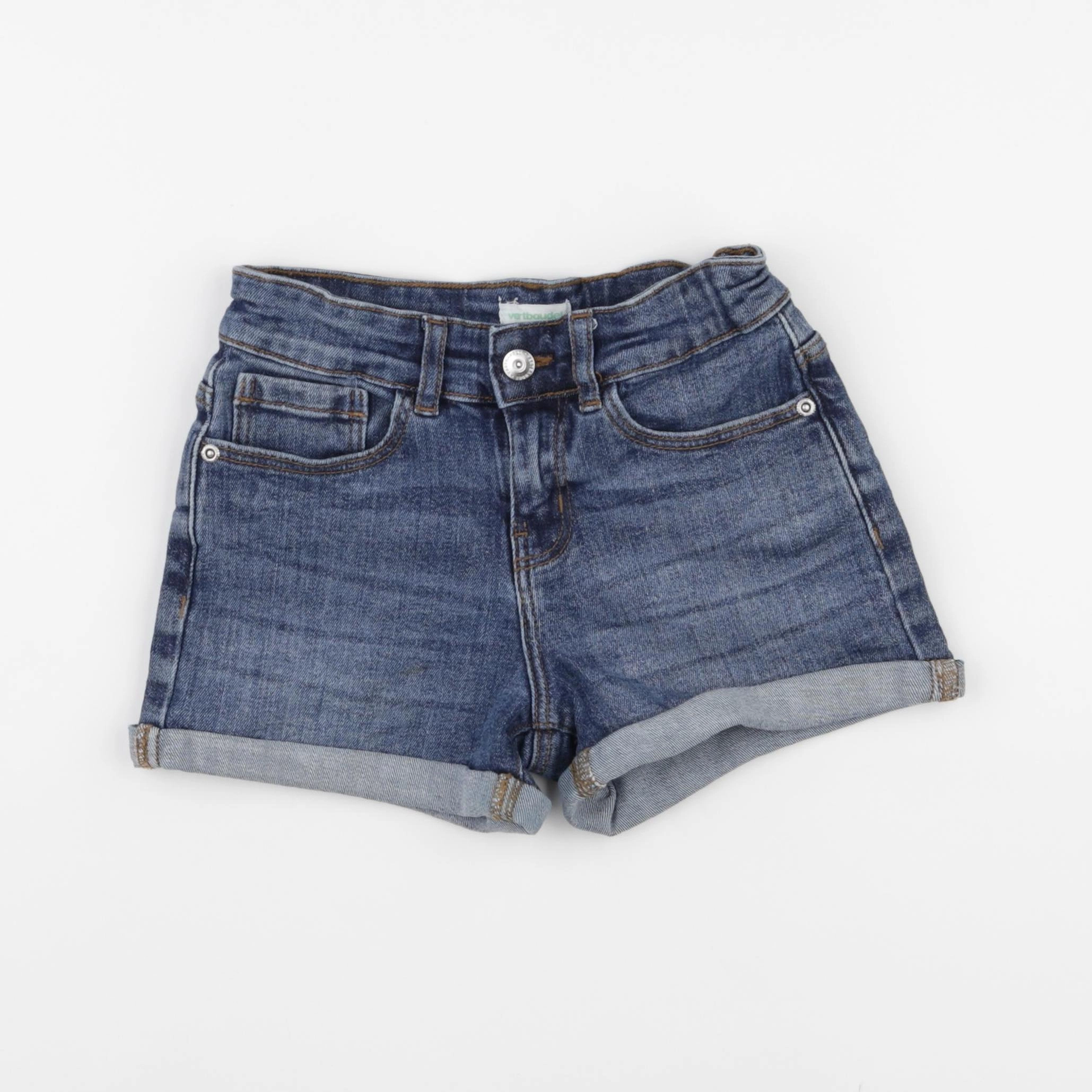 Vertbaudet - short bleu - 8 ans