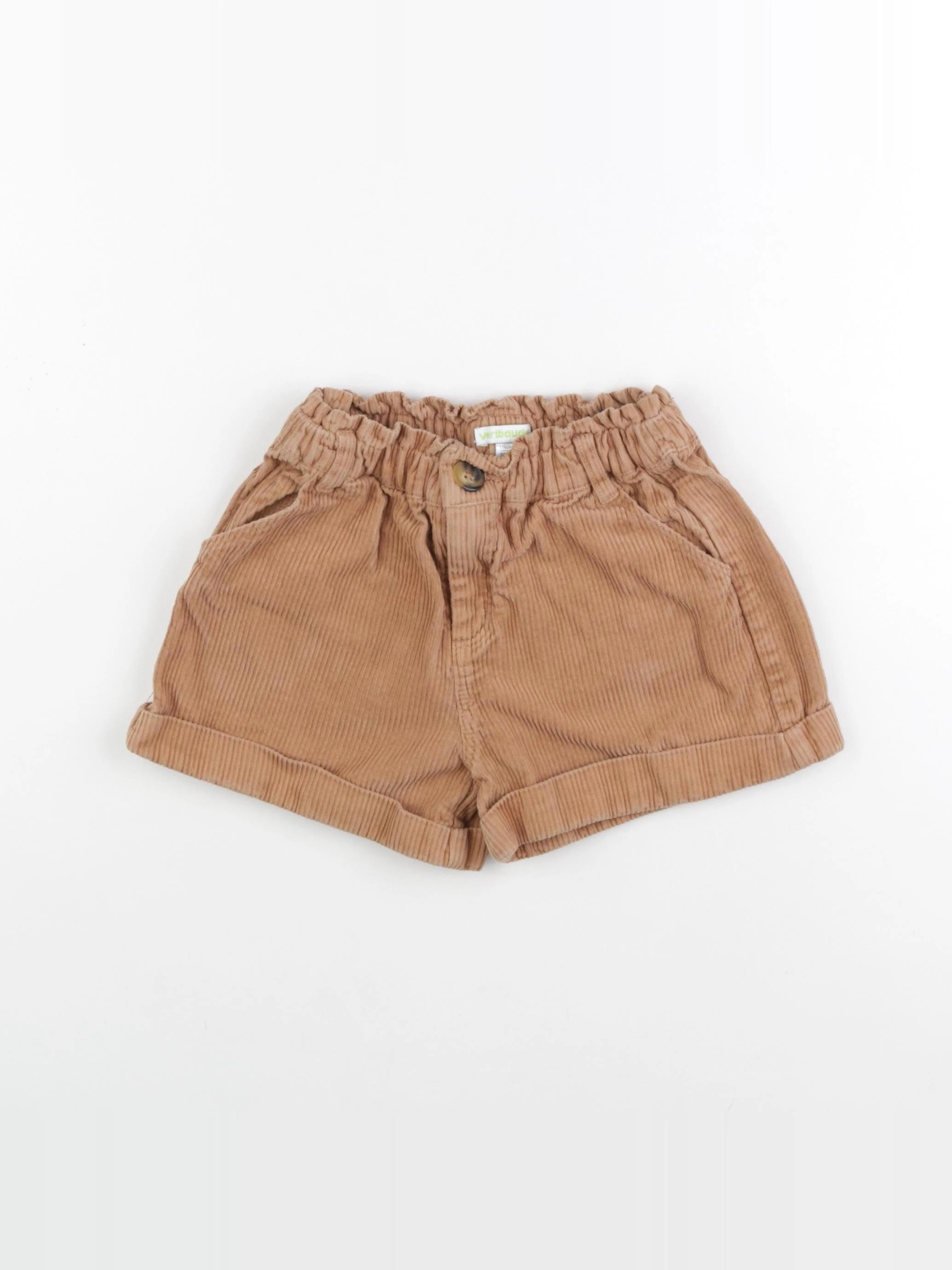 Vertbaudet - short marron - 6 ans