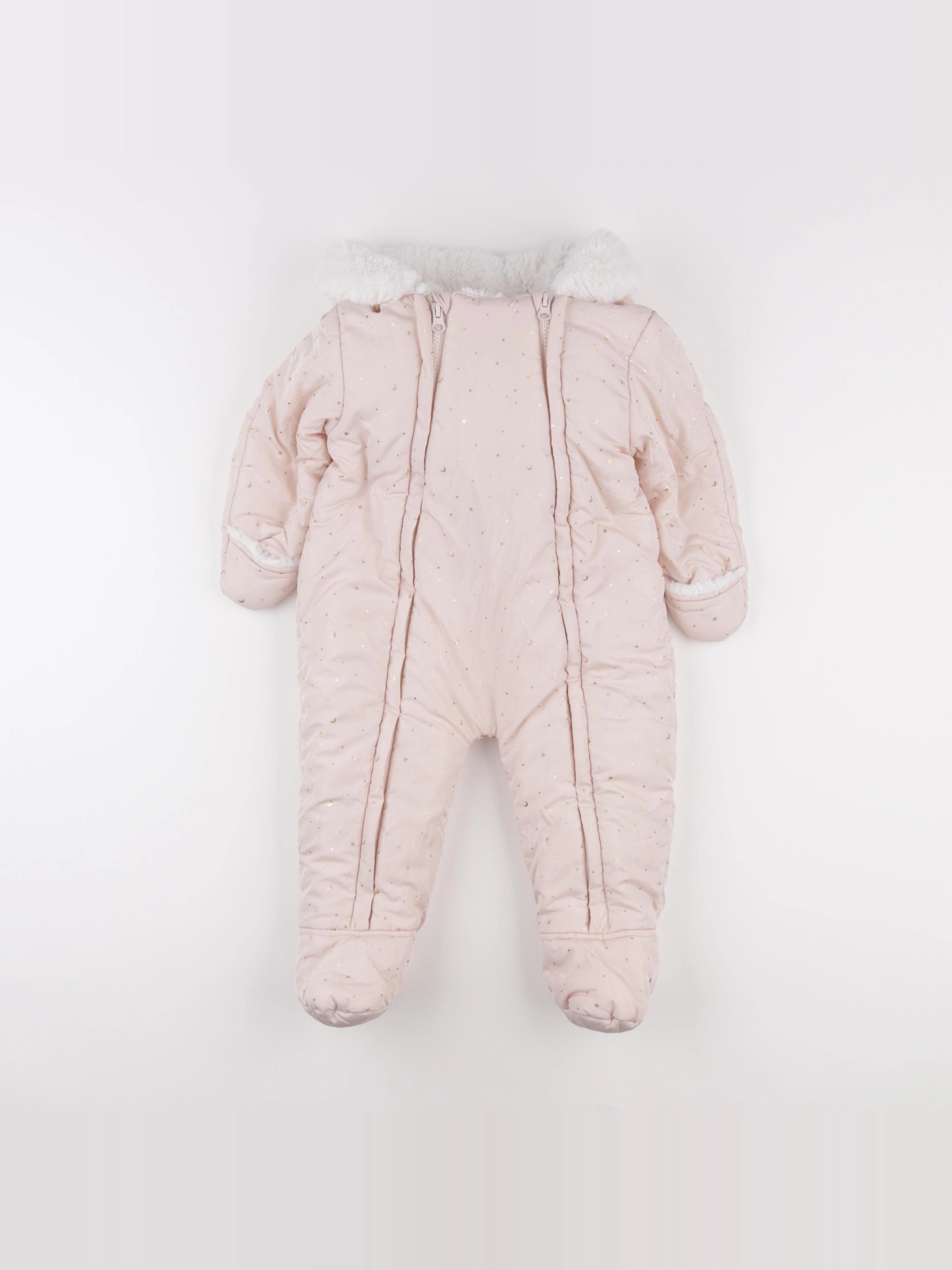 Vertbaudet - combi-pilote rose - 18 mois