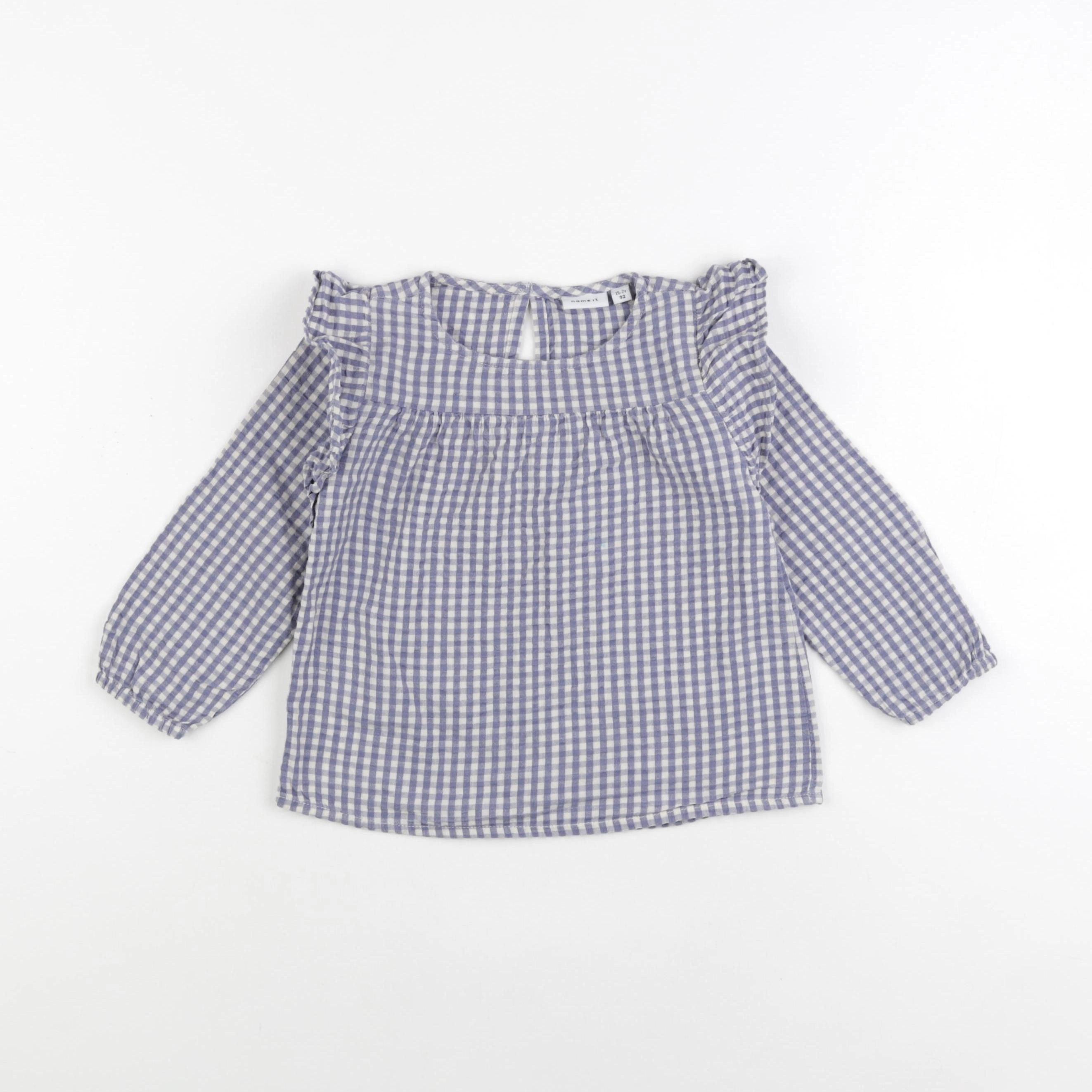 Name it - blouse bleu - 1 an à 2 ans