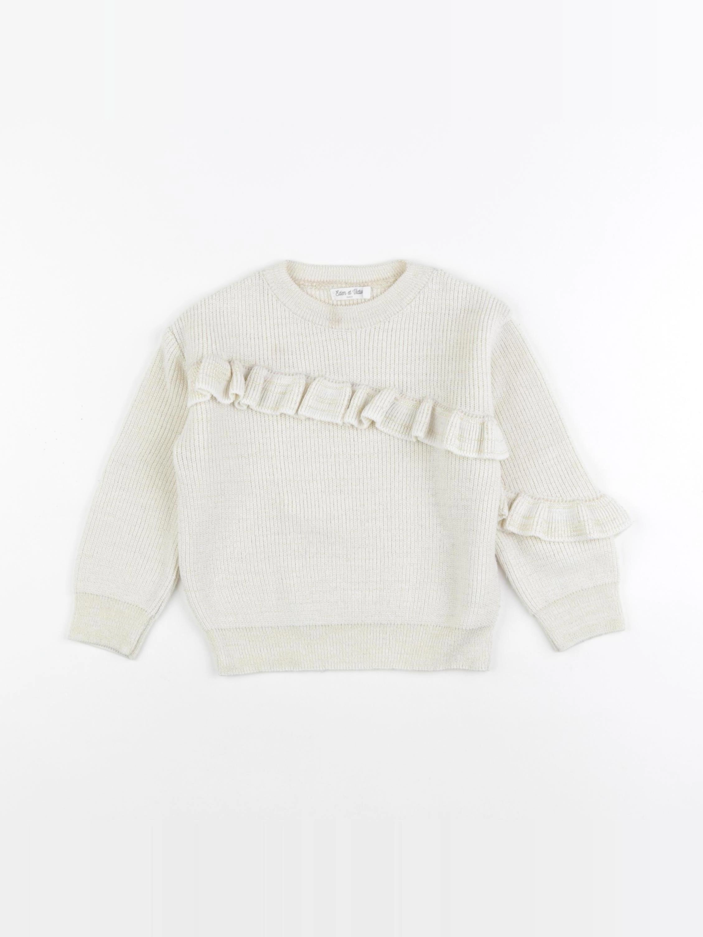 Eden & Victor - pull beige - 3 ans
