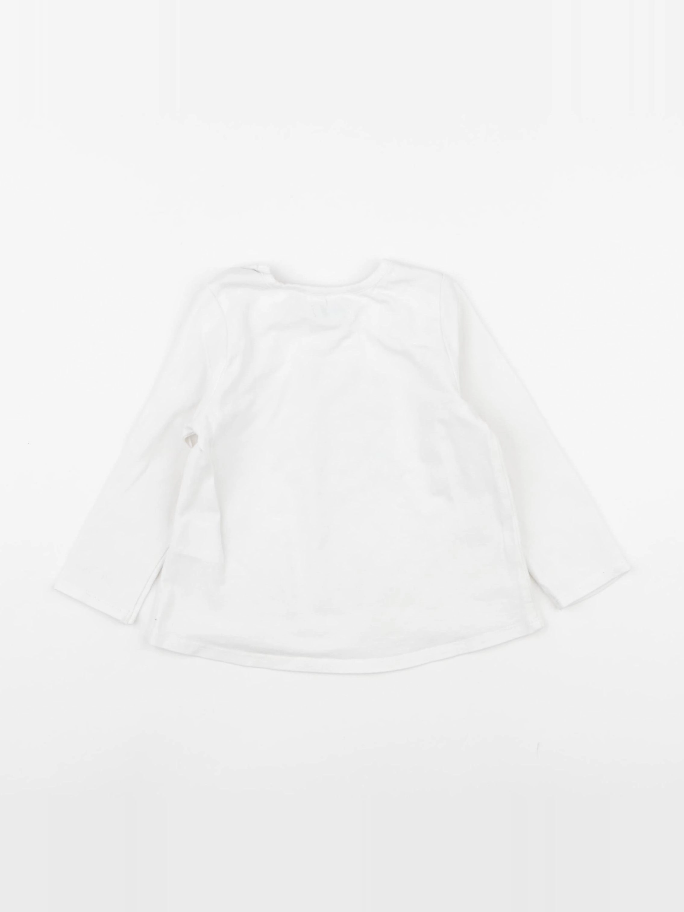 IKKS - tee-shirt blanc - 18 mois