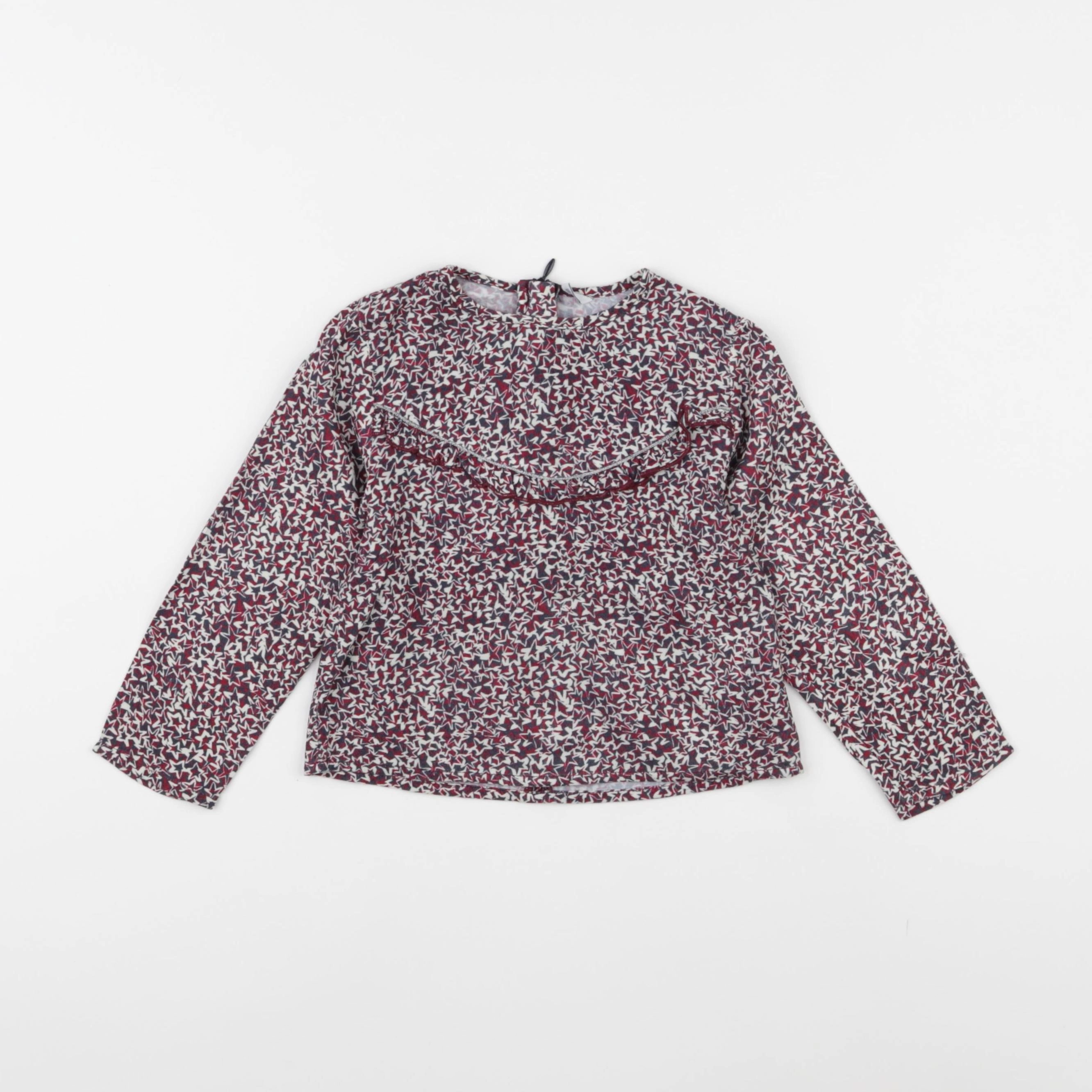 IKKS - blouse rouge - 2 ans
