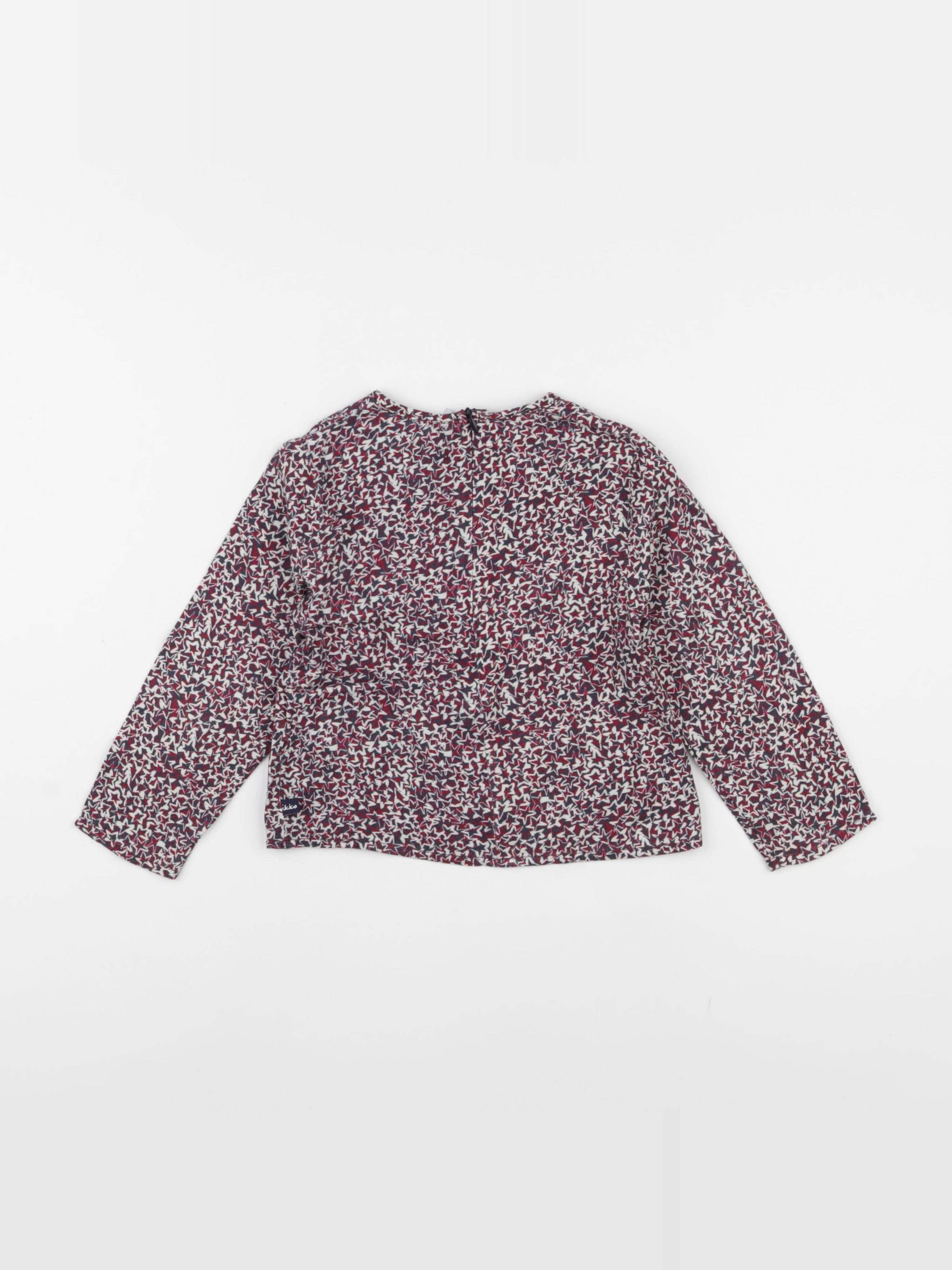 IKKS - blouse rouge - 2 ans