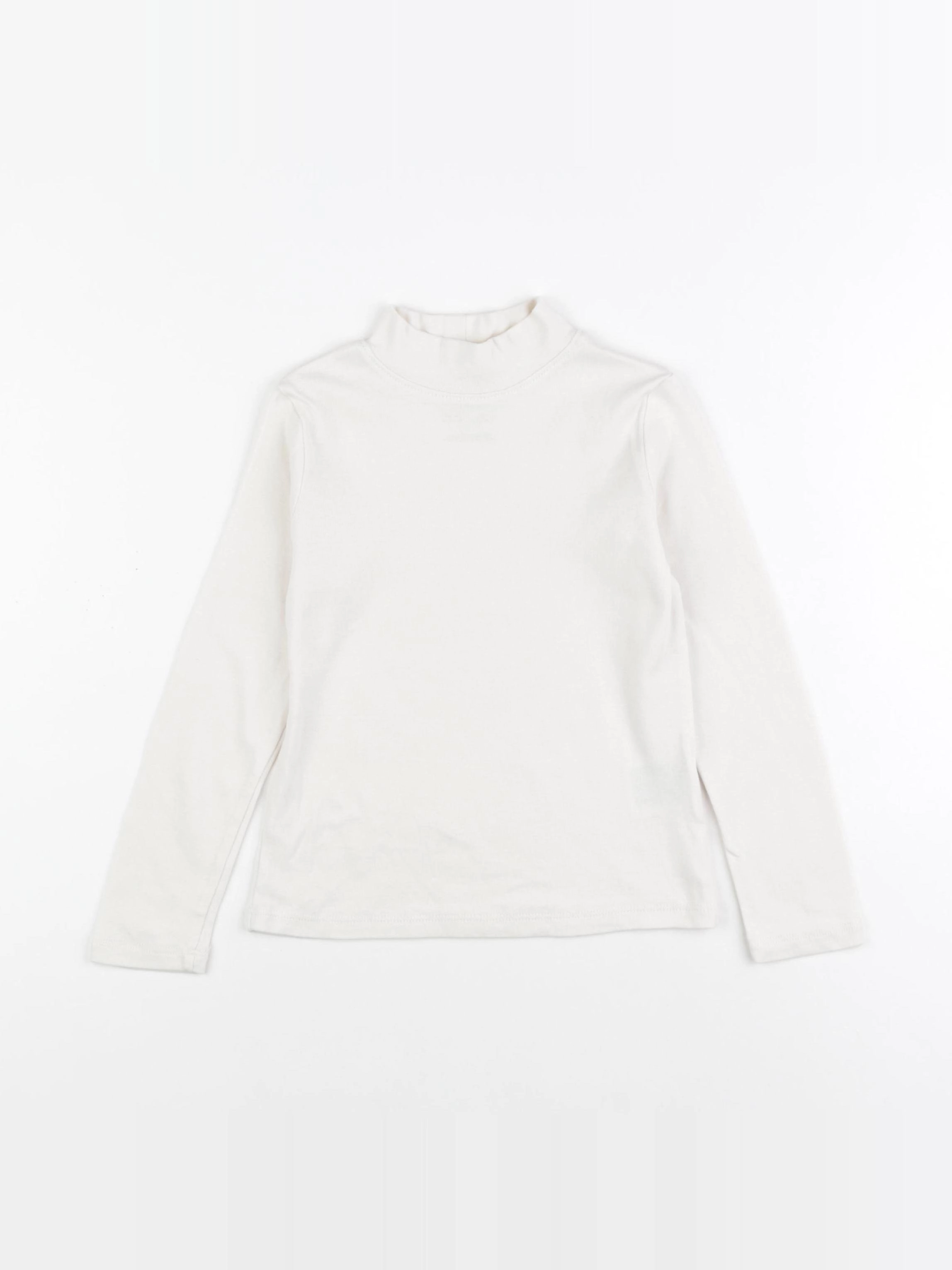 H&M - sous-pull beige - 4/6 ans
