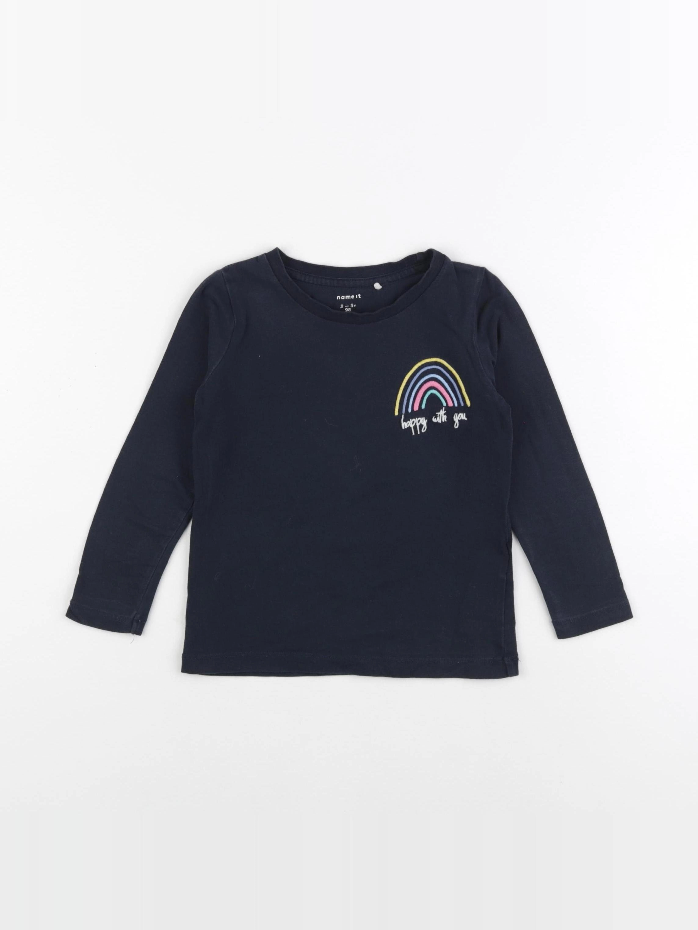 Name it - tee-shirt bleu - 2/3 ans