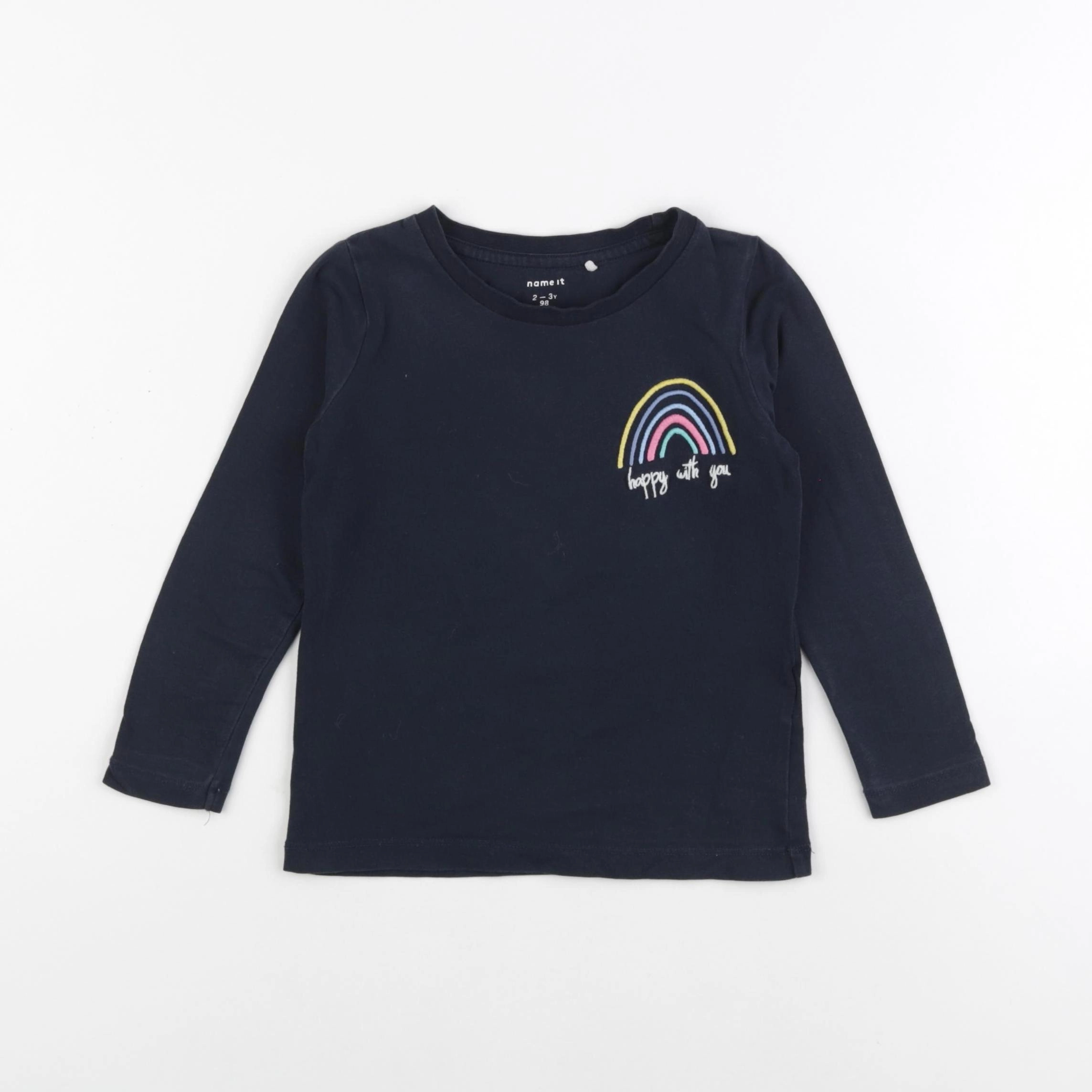 Name it - tee-shirt bleu - 2/3 ans