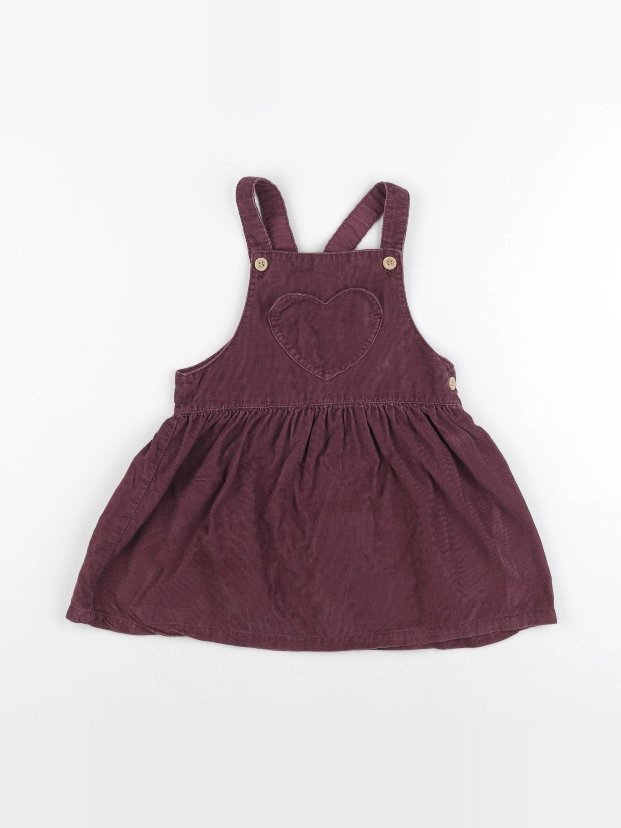 H&M - robe rose - 2 ans