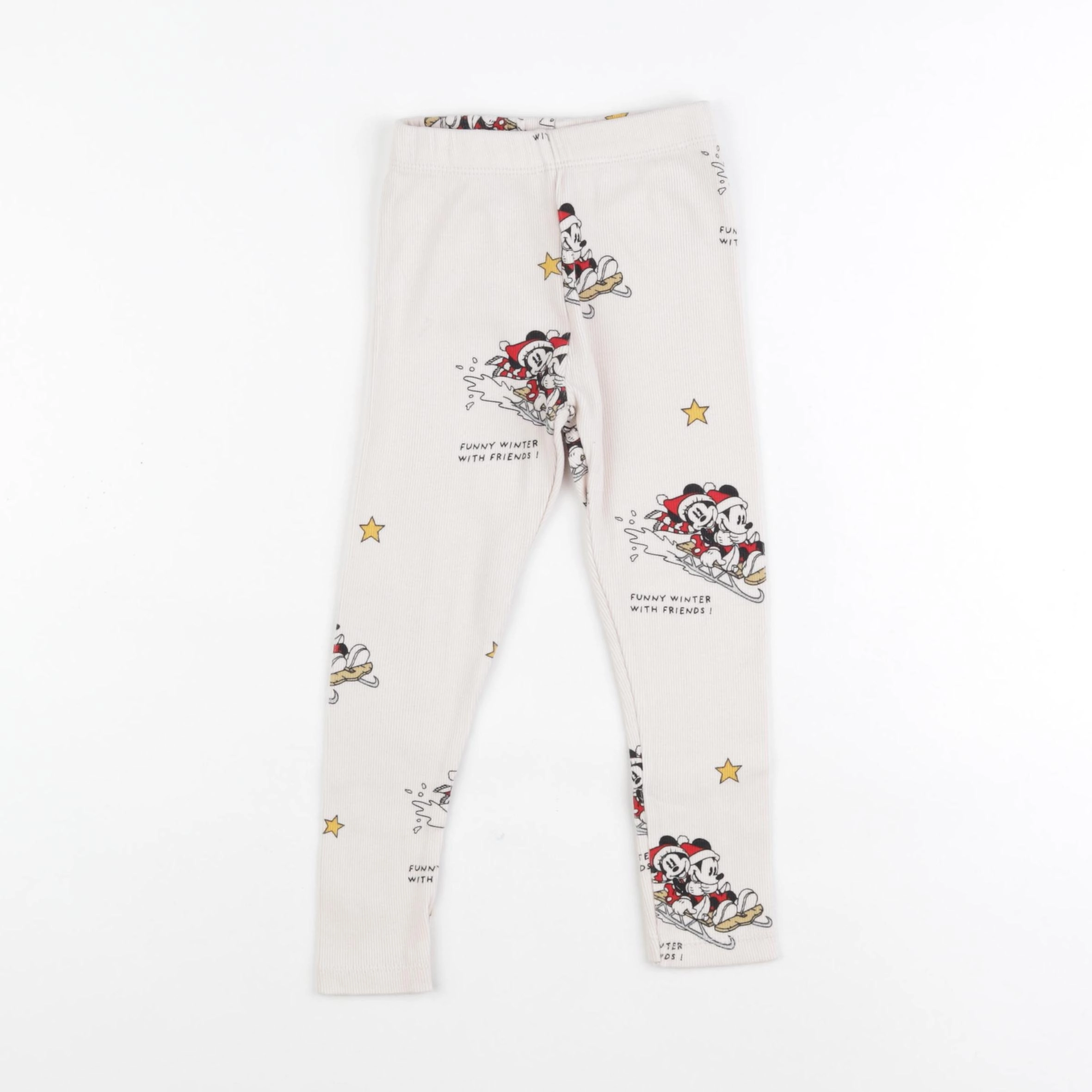 Zara - legging beige - 3/4 ans