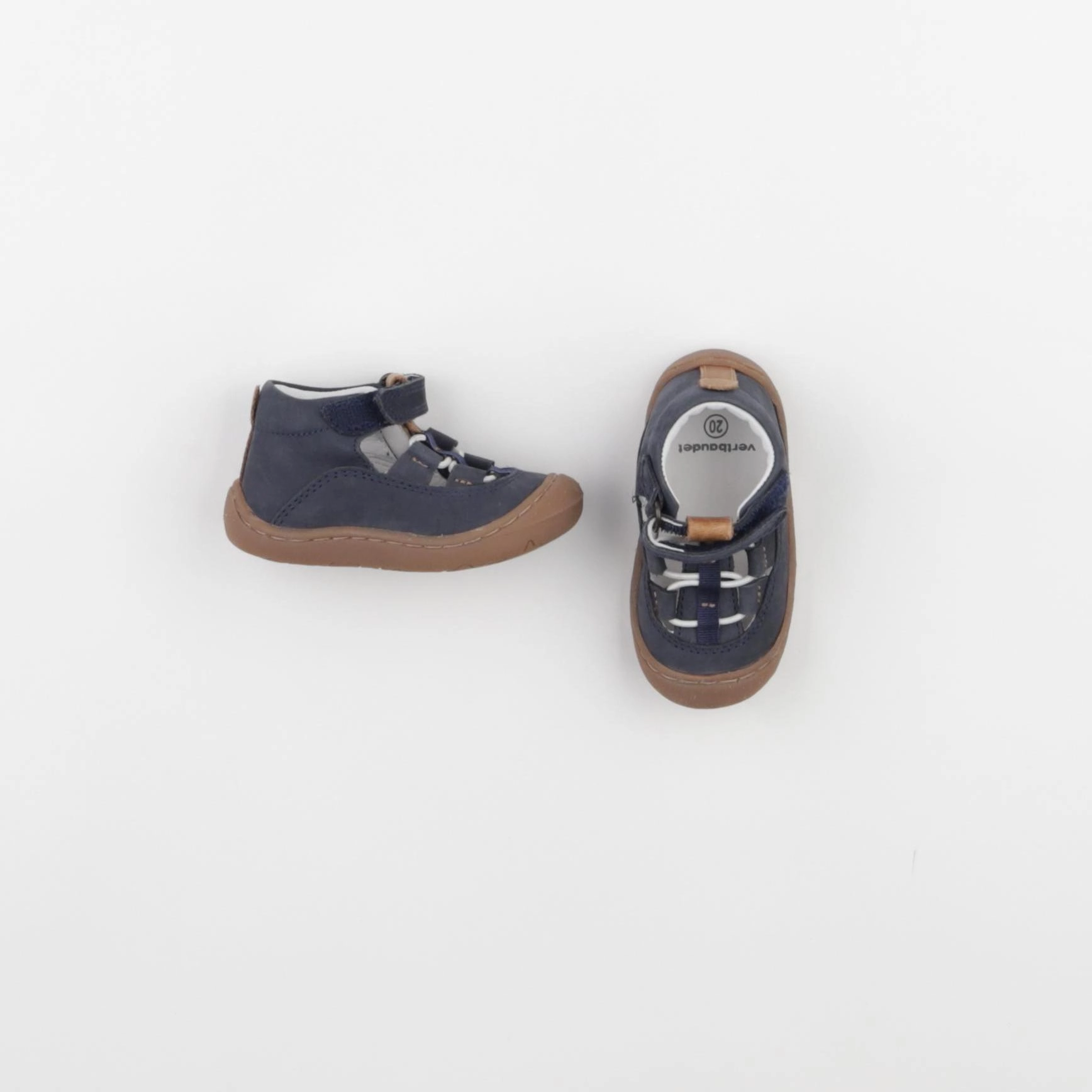 Vertbaudet - bottillons bleu - pointure 20