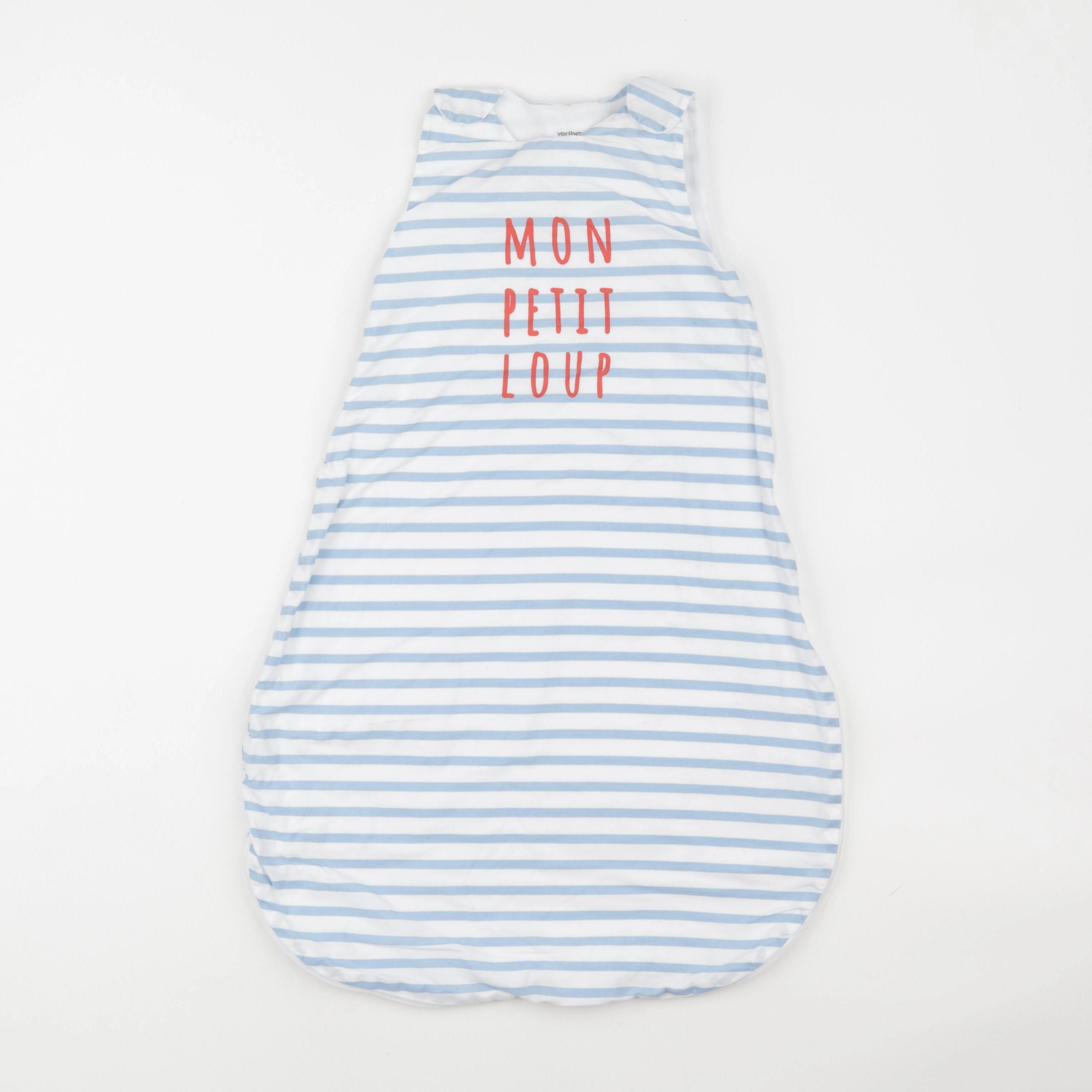 Vertbaudet - gigoteuse bleu - 0/6 mois