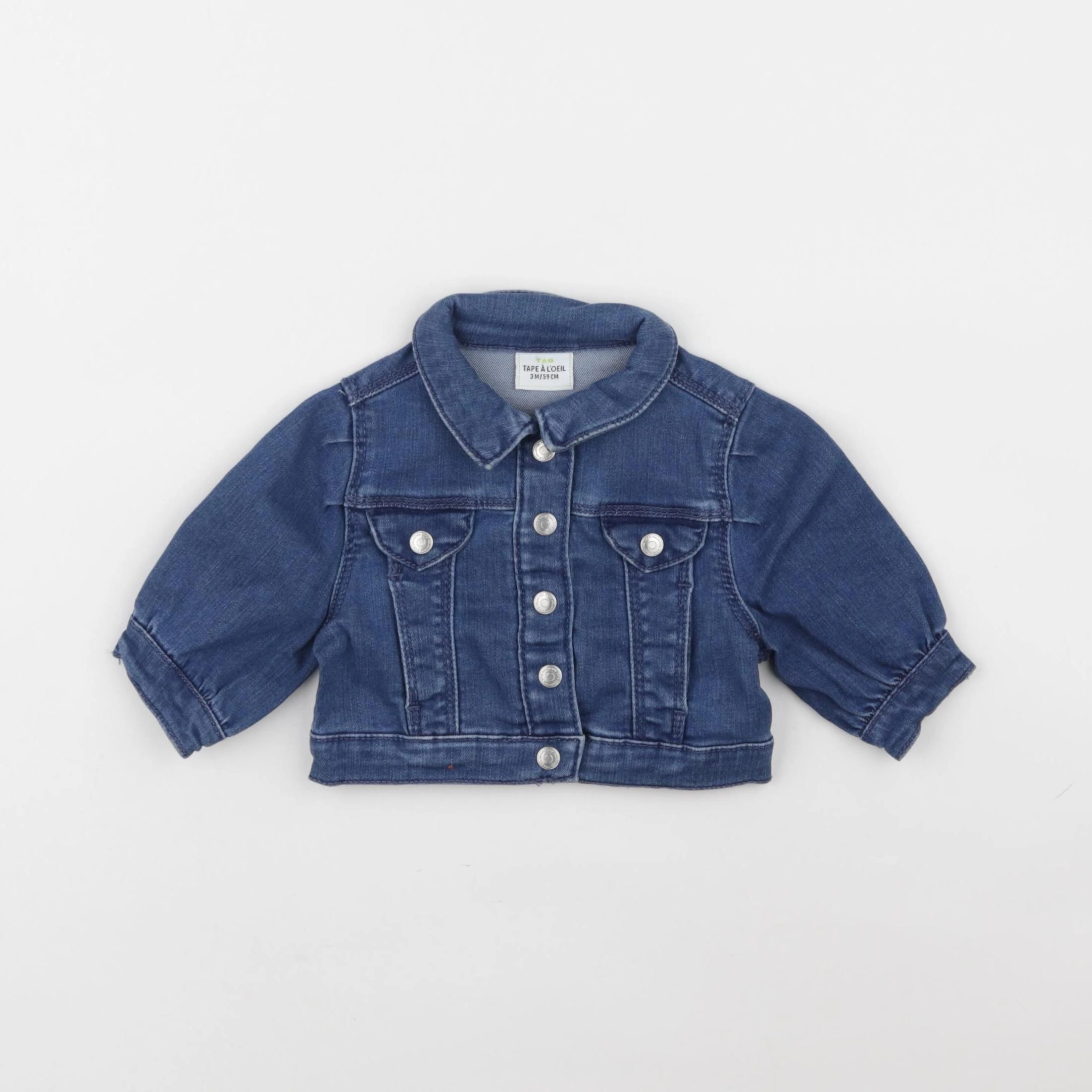Tape à l'oeil - veste bleu - 3 mois