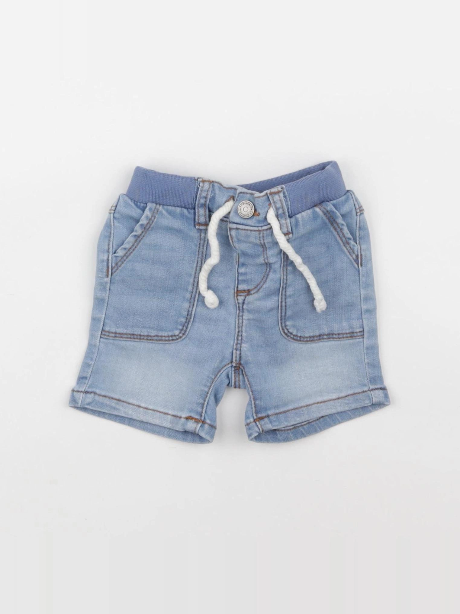 Tape à l'oeil - short bleu - 3 mois