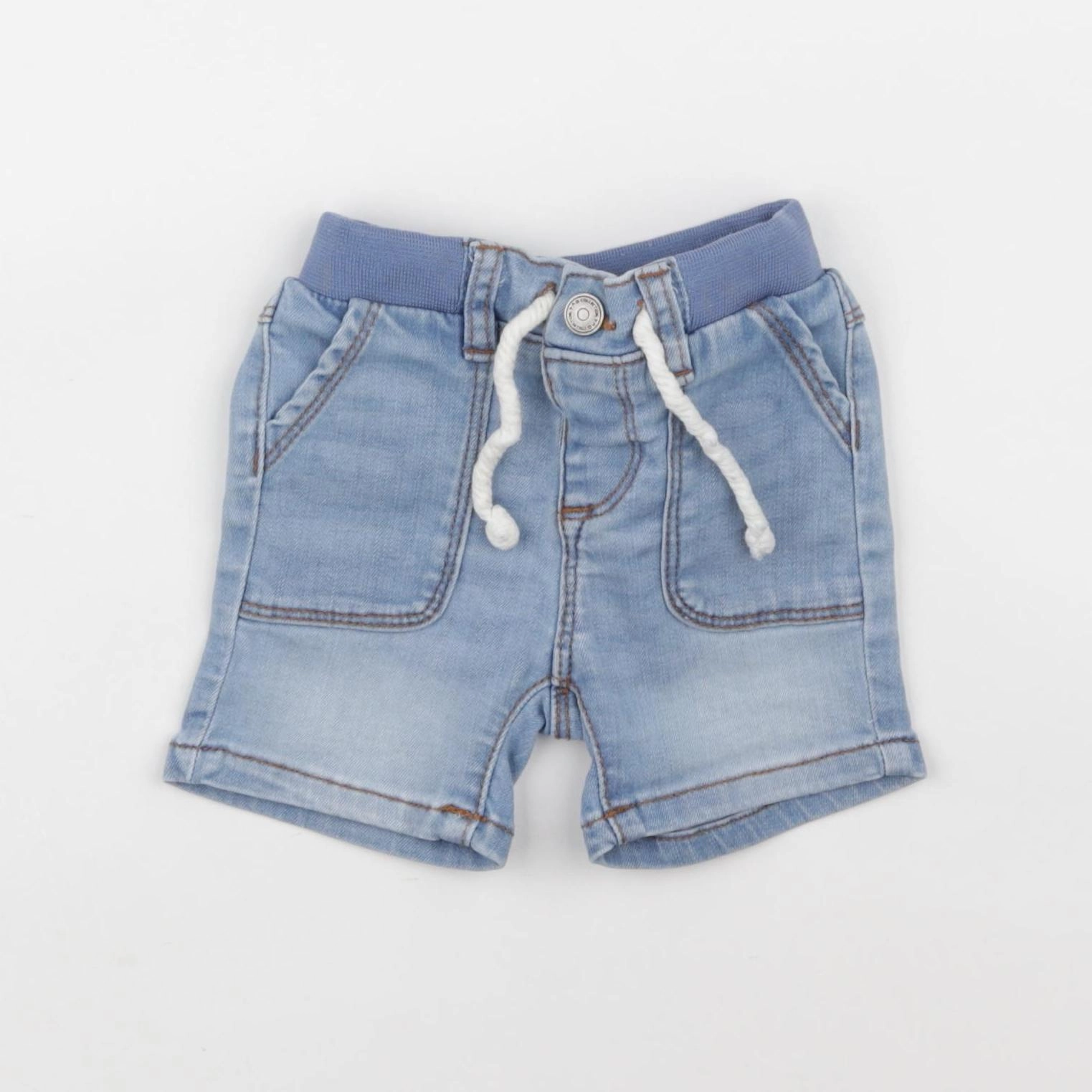 Tape à l'oeil - short bleu - 3 mois
