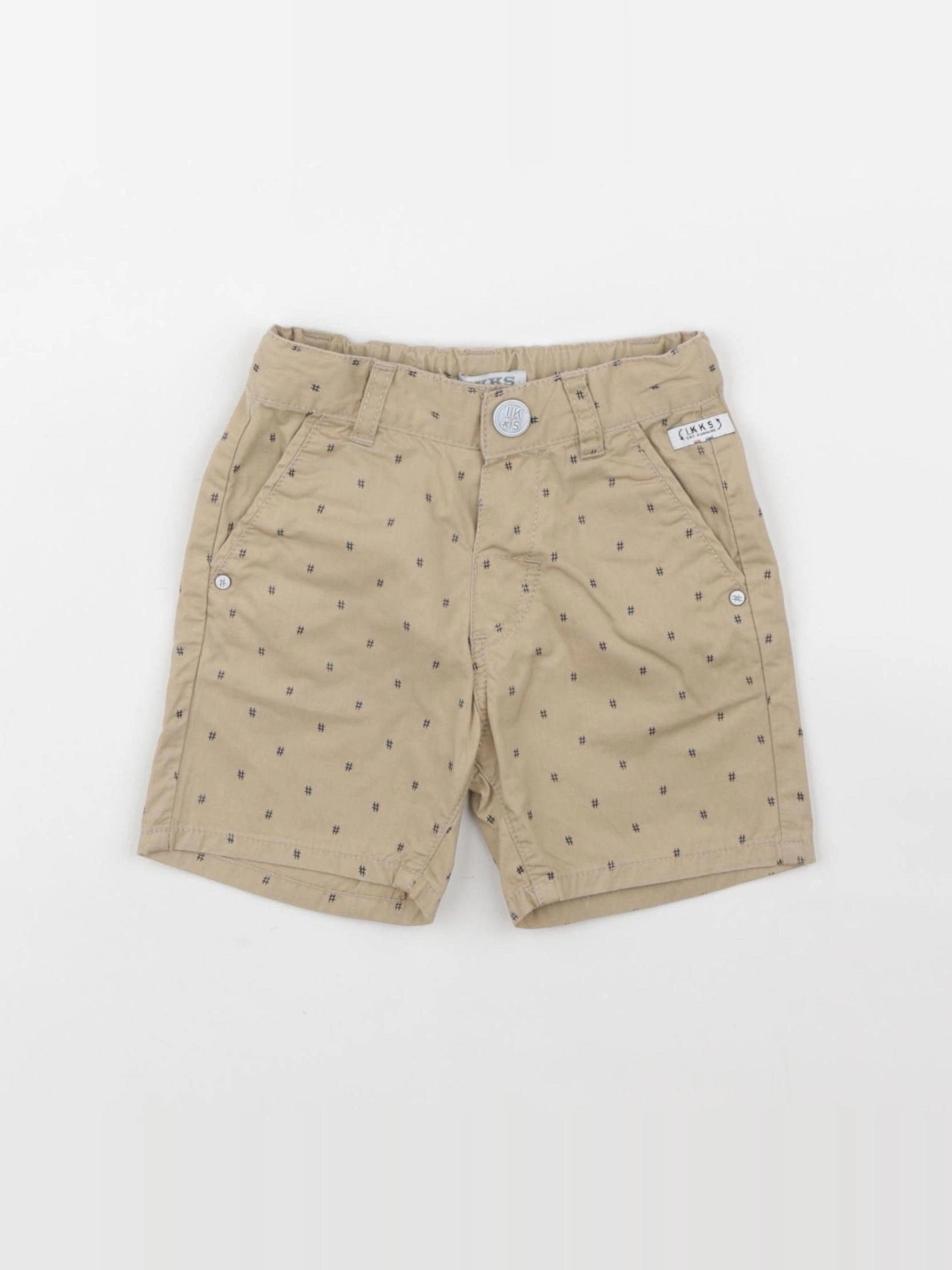 IKKS - short marron - 6 mois